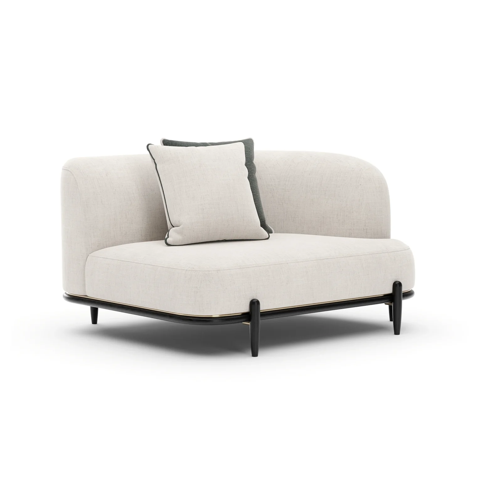 Madera Raf Loveseat - Oatmeal — view 2