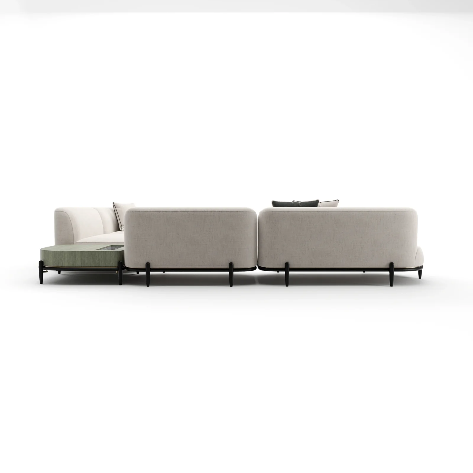 Madera Laf Large L Sectional — view 3