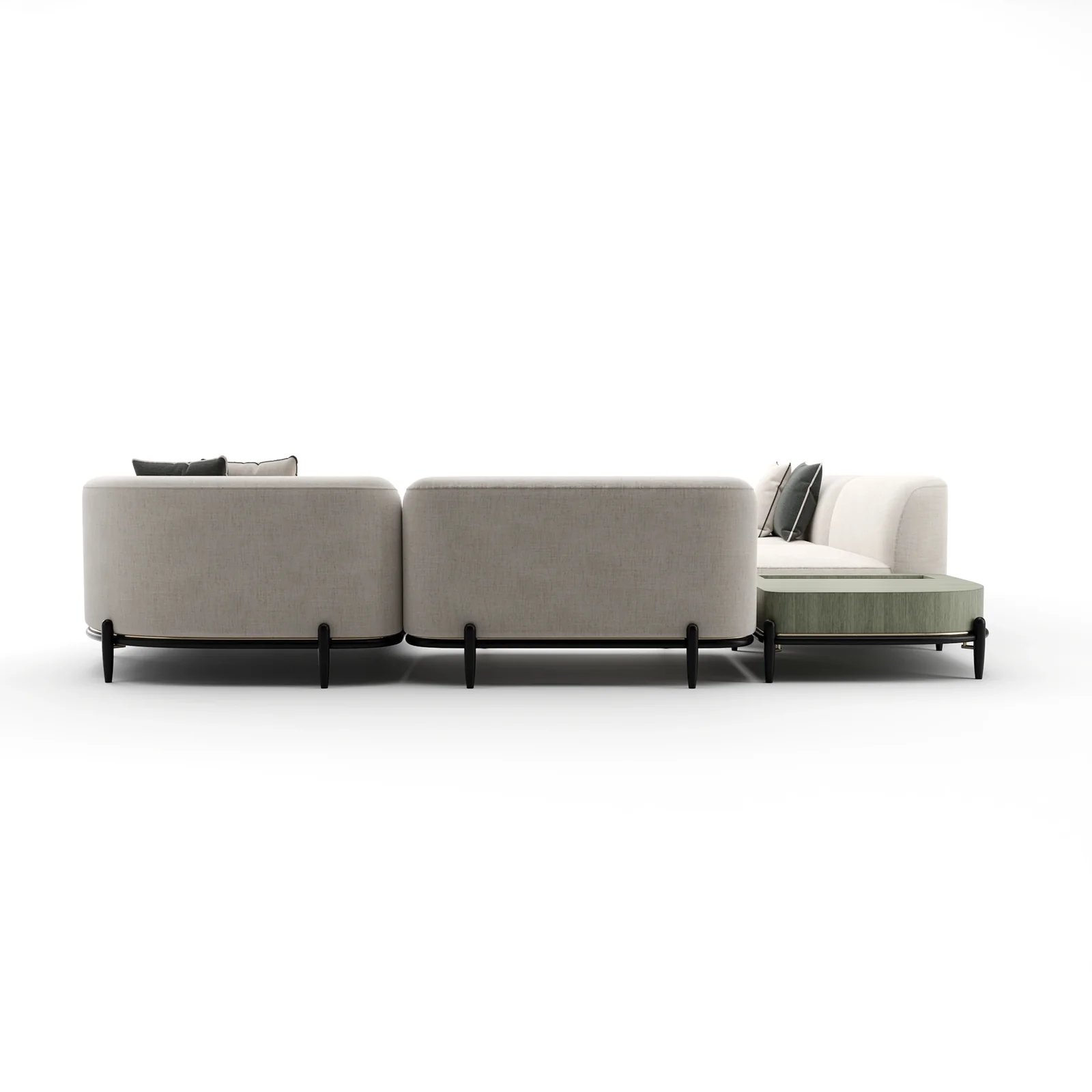 Madera Laf Large L Sectional — view 4