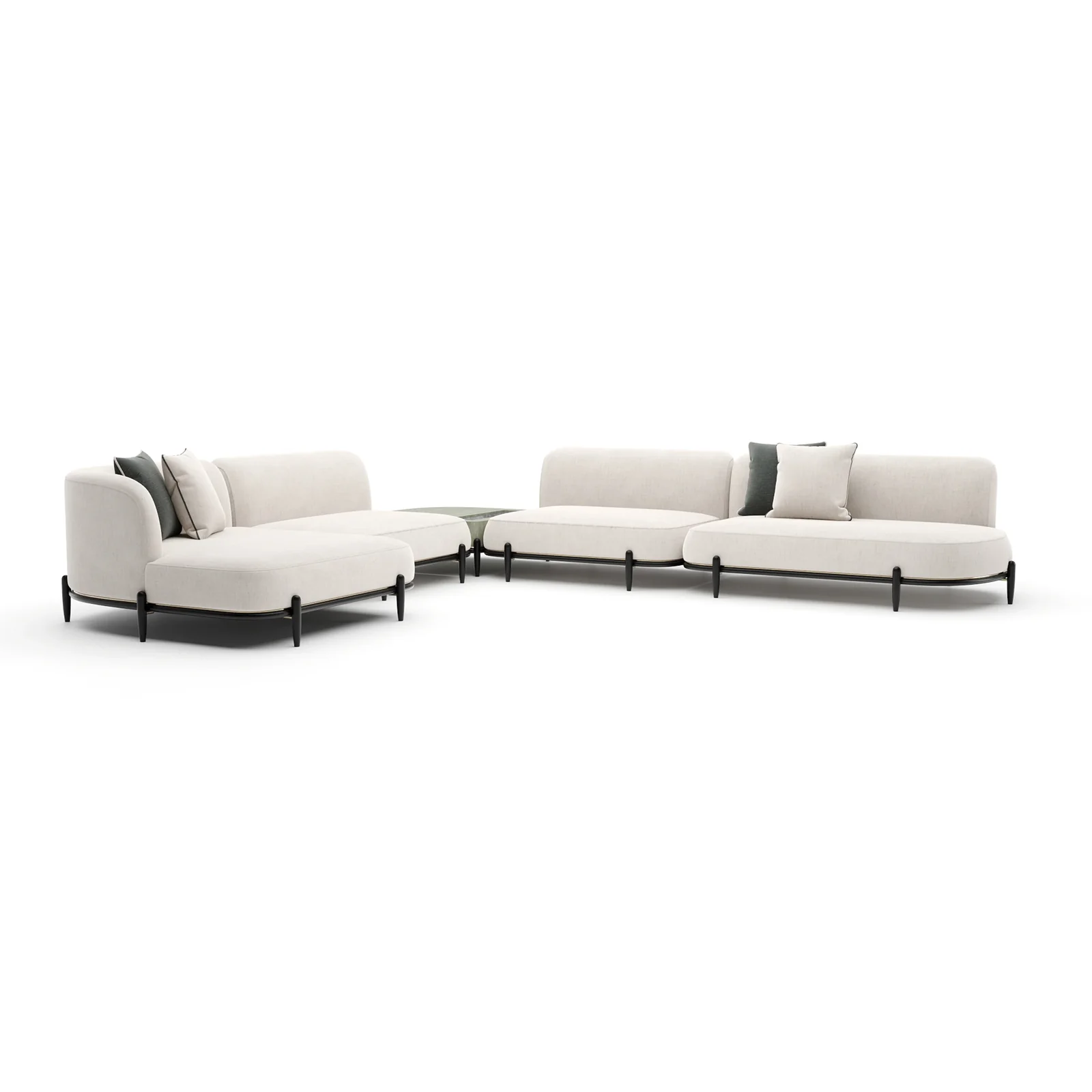 Madera Raf Large L Sectional — view 2