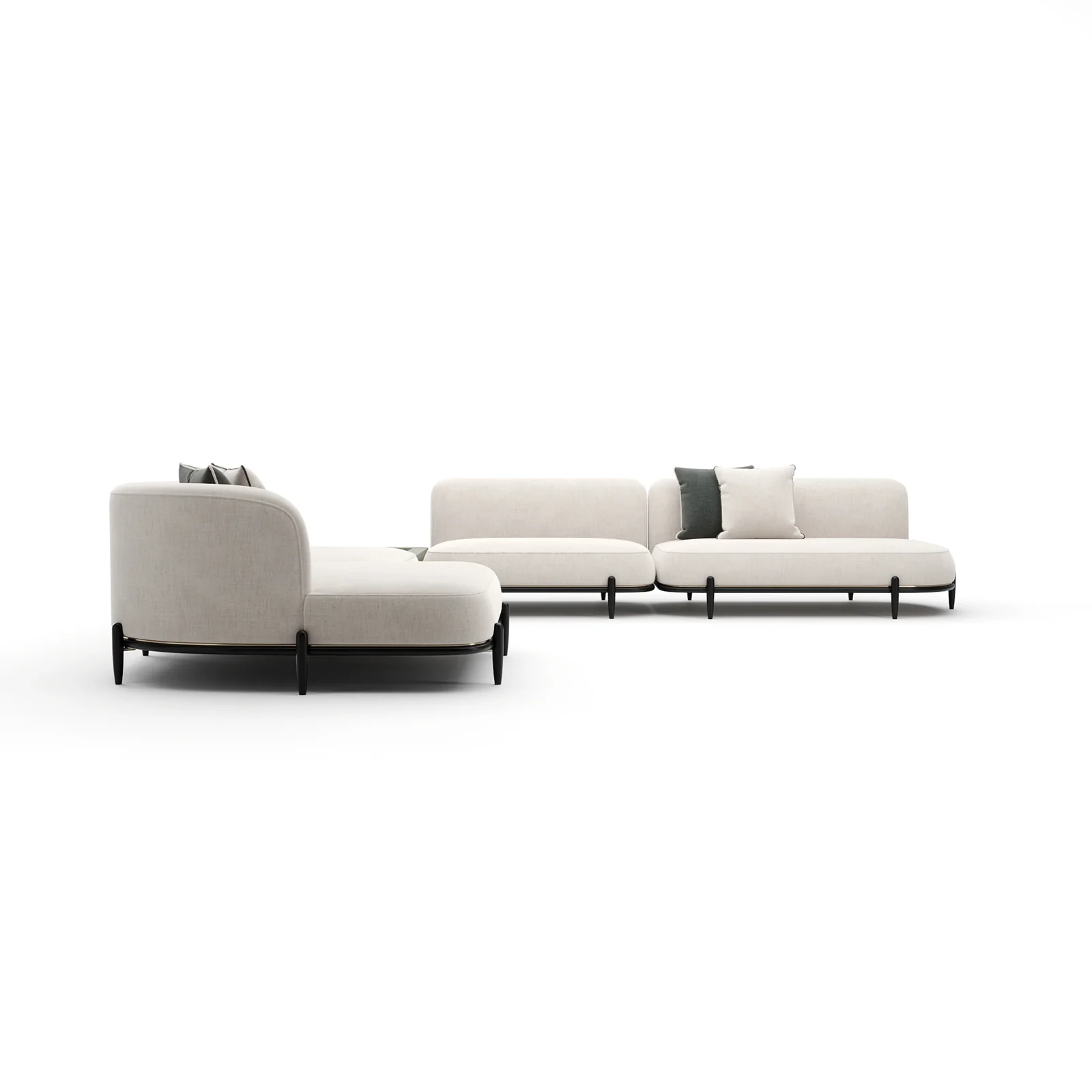 Madera Raf Large L Sectional — view 3