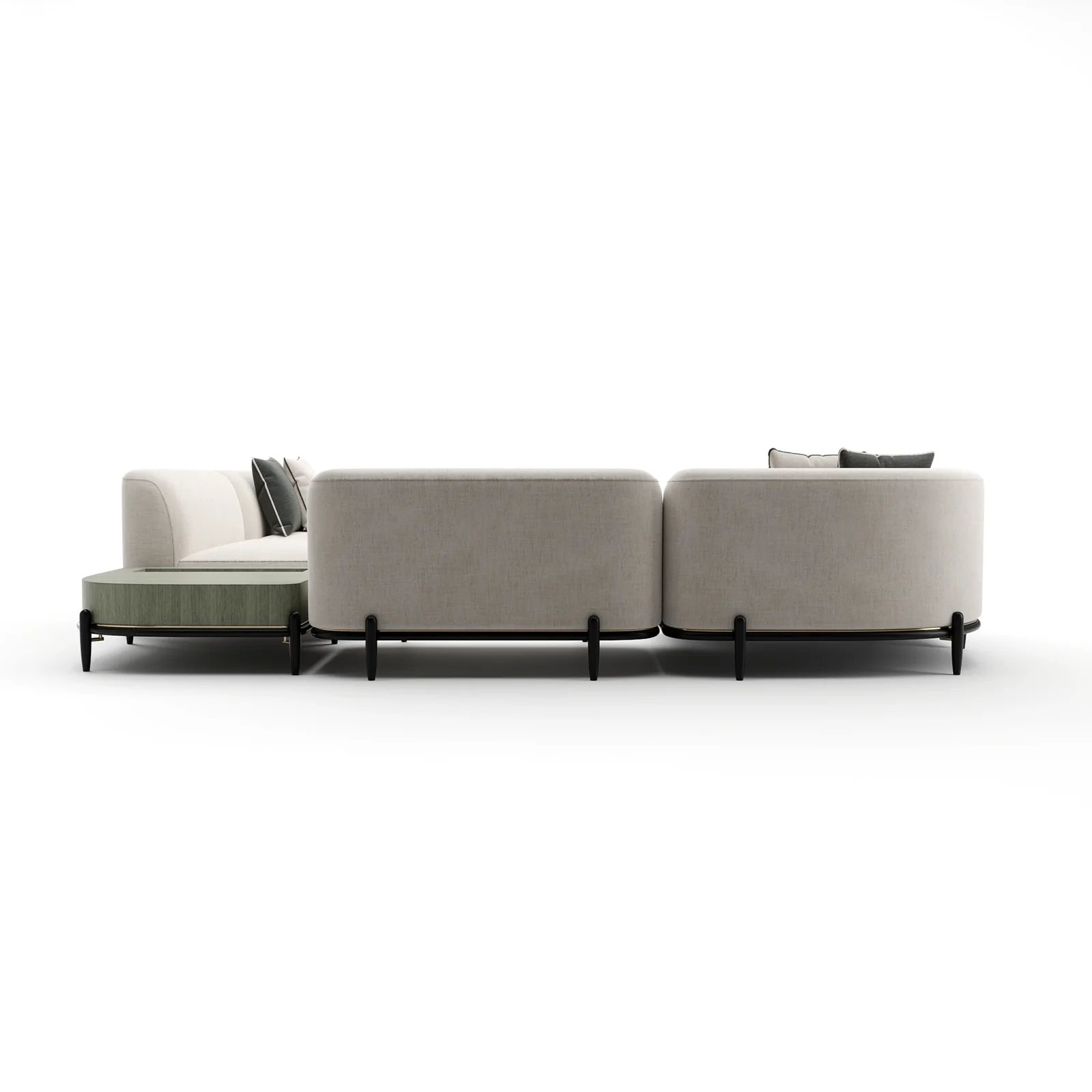 Madera Raf Large L Sectional — view 4