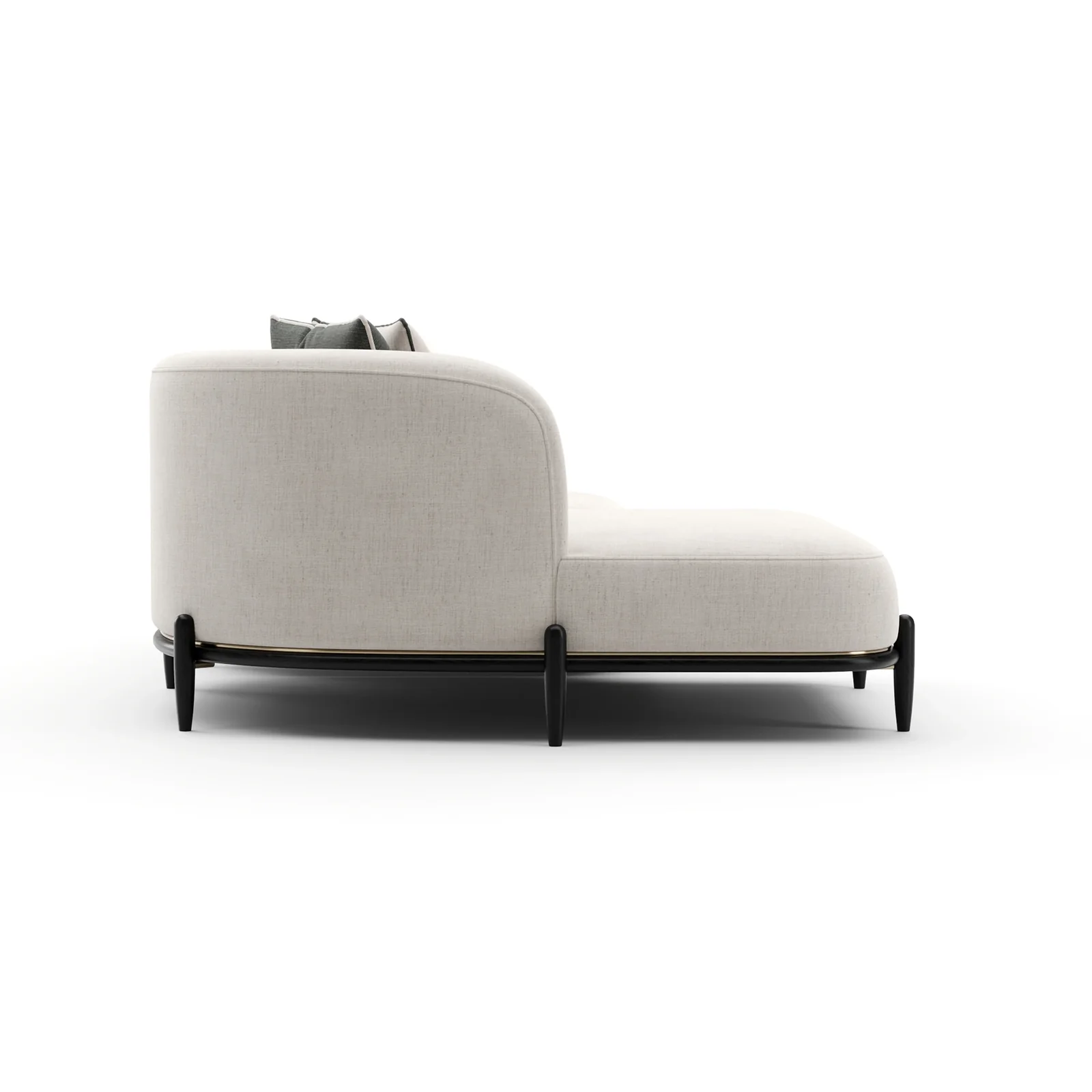 Madera Laf Small Chaise Sectional — view 3