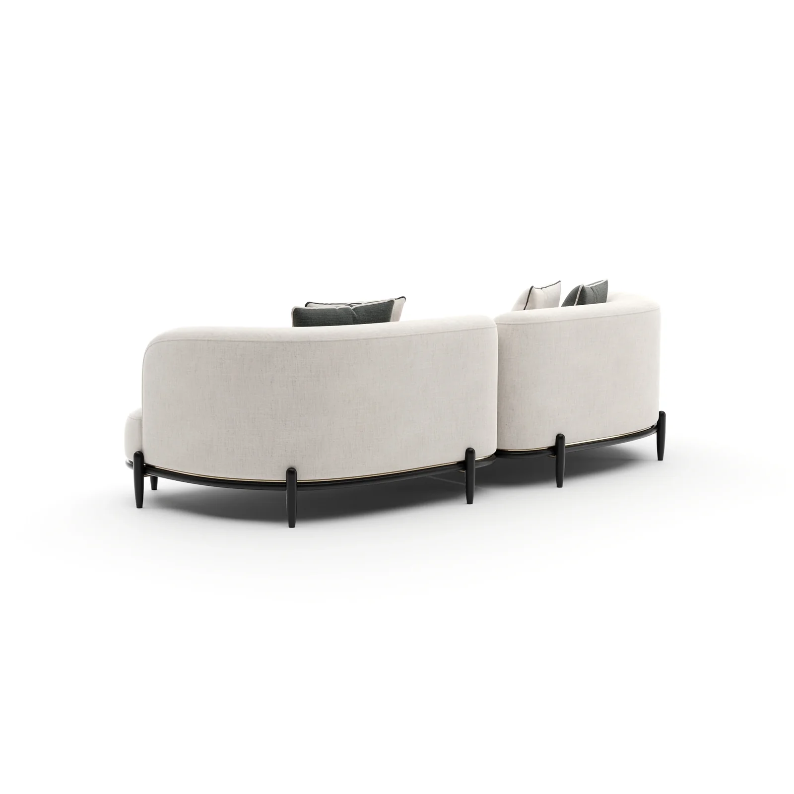 Madera Laf Small Chaise Sectional — view 4