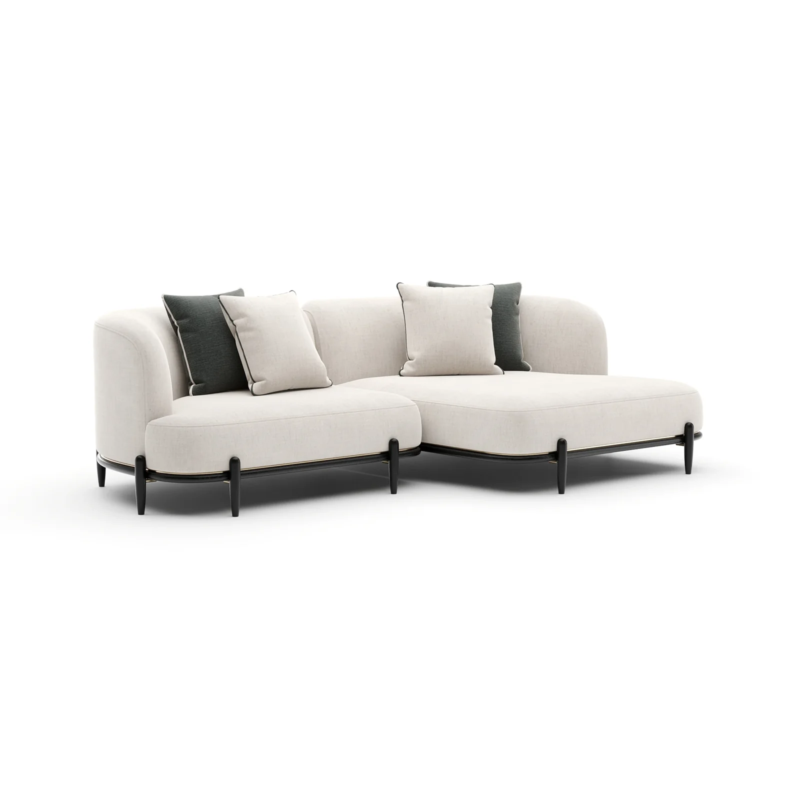 Madera Raf Small Chaise Sectional — view 2