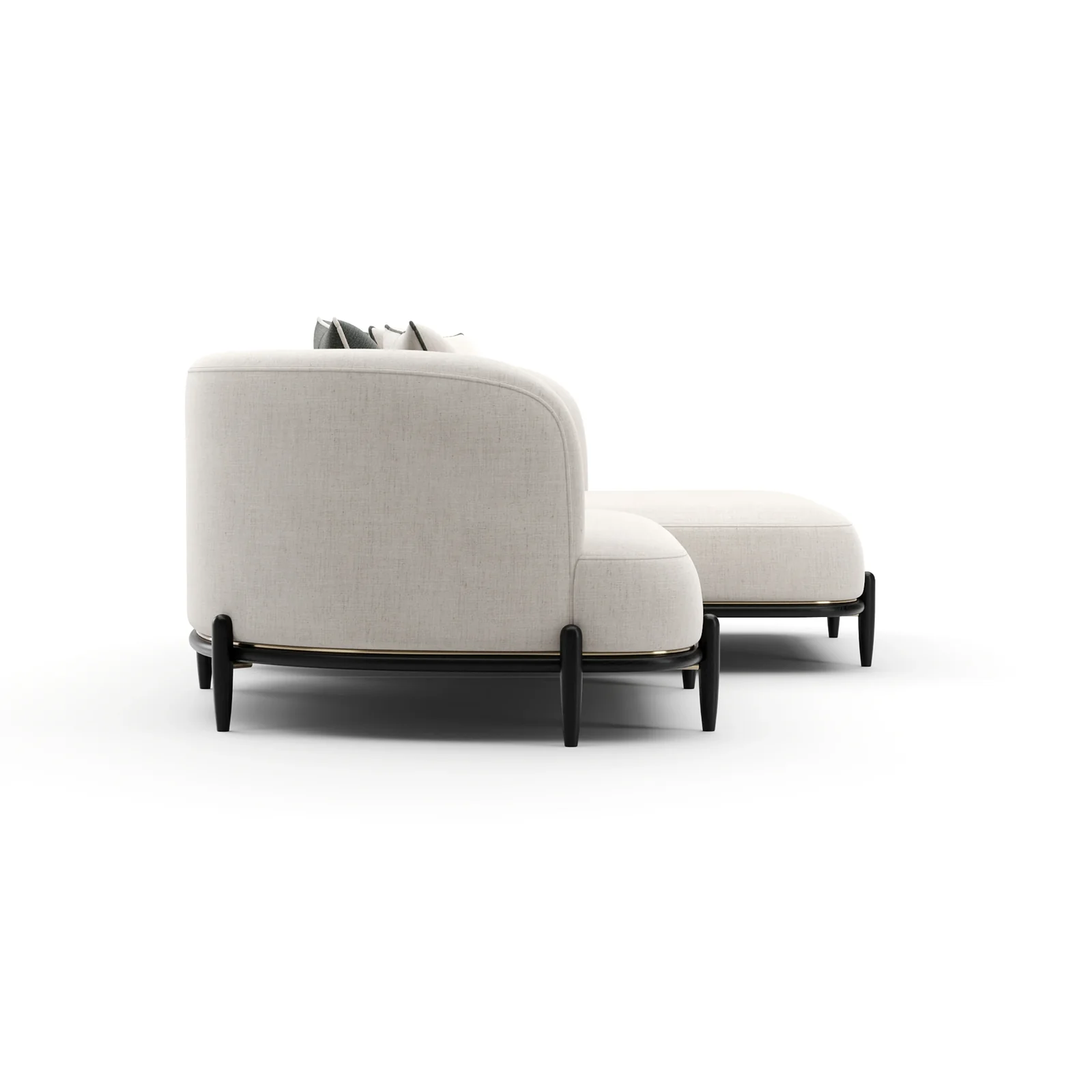 Madera Raf Small Chaise Sectional — view 3