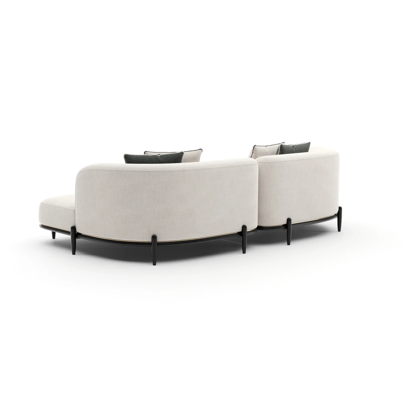 Madera Raf Small Chaise Sectional — view 4