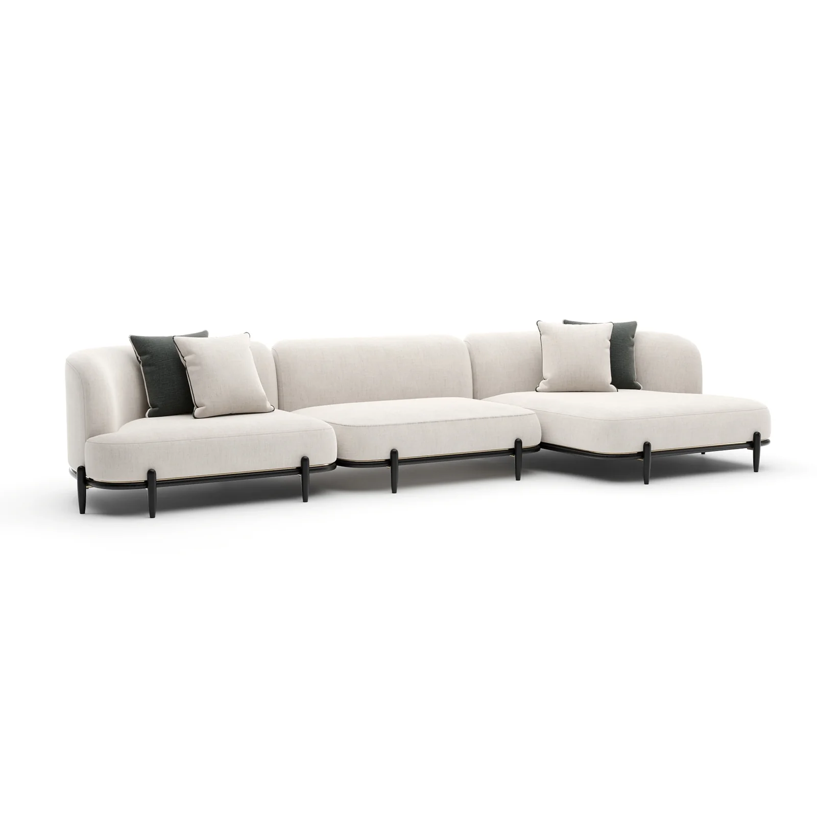 Madera Large Lf Chaise Sectional — view 2