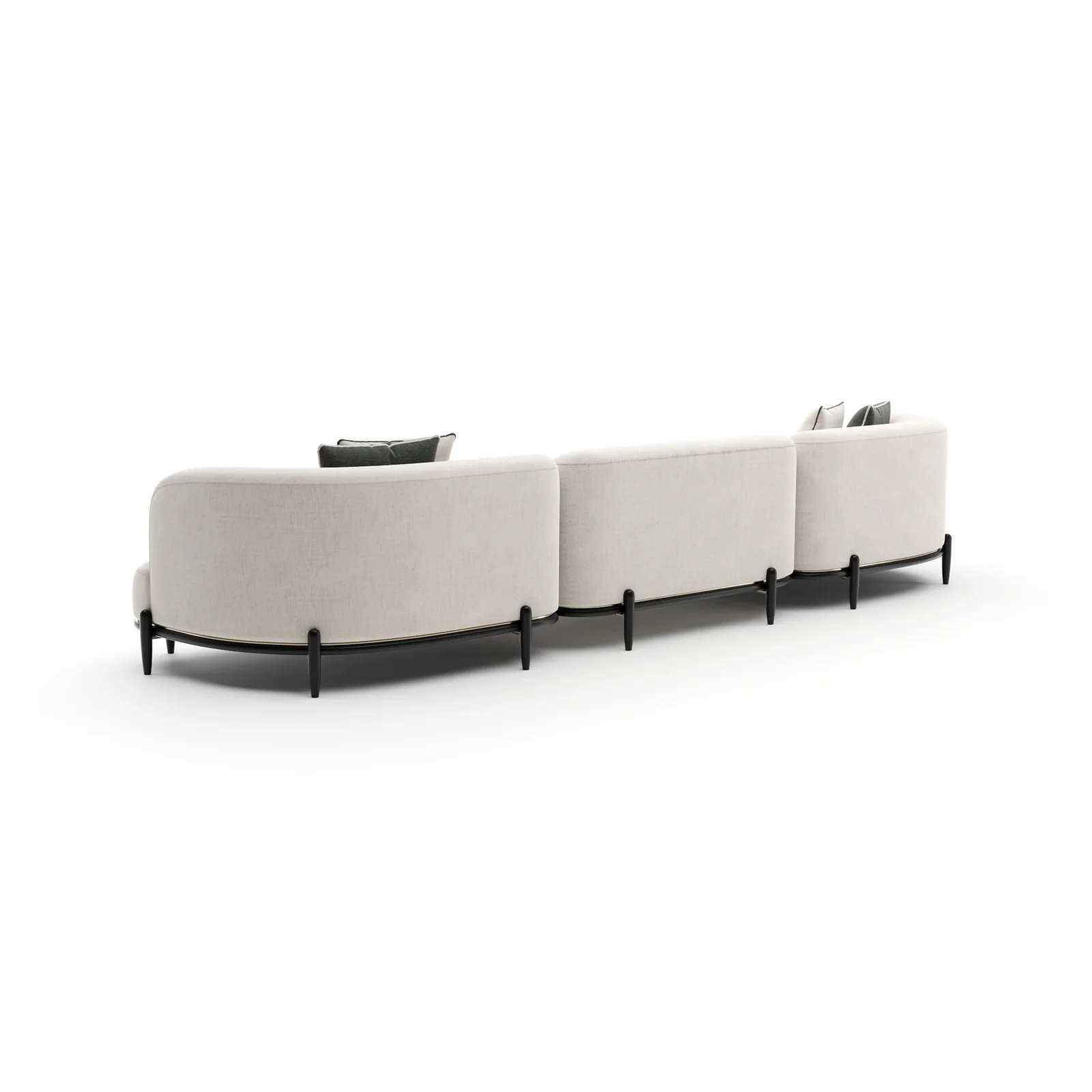 Madera Large Rt Chaise Sectional — view 4