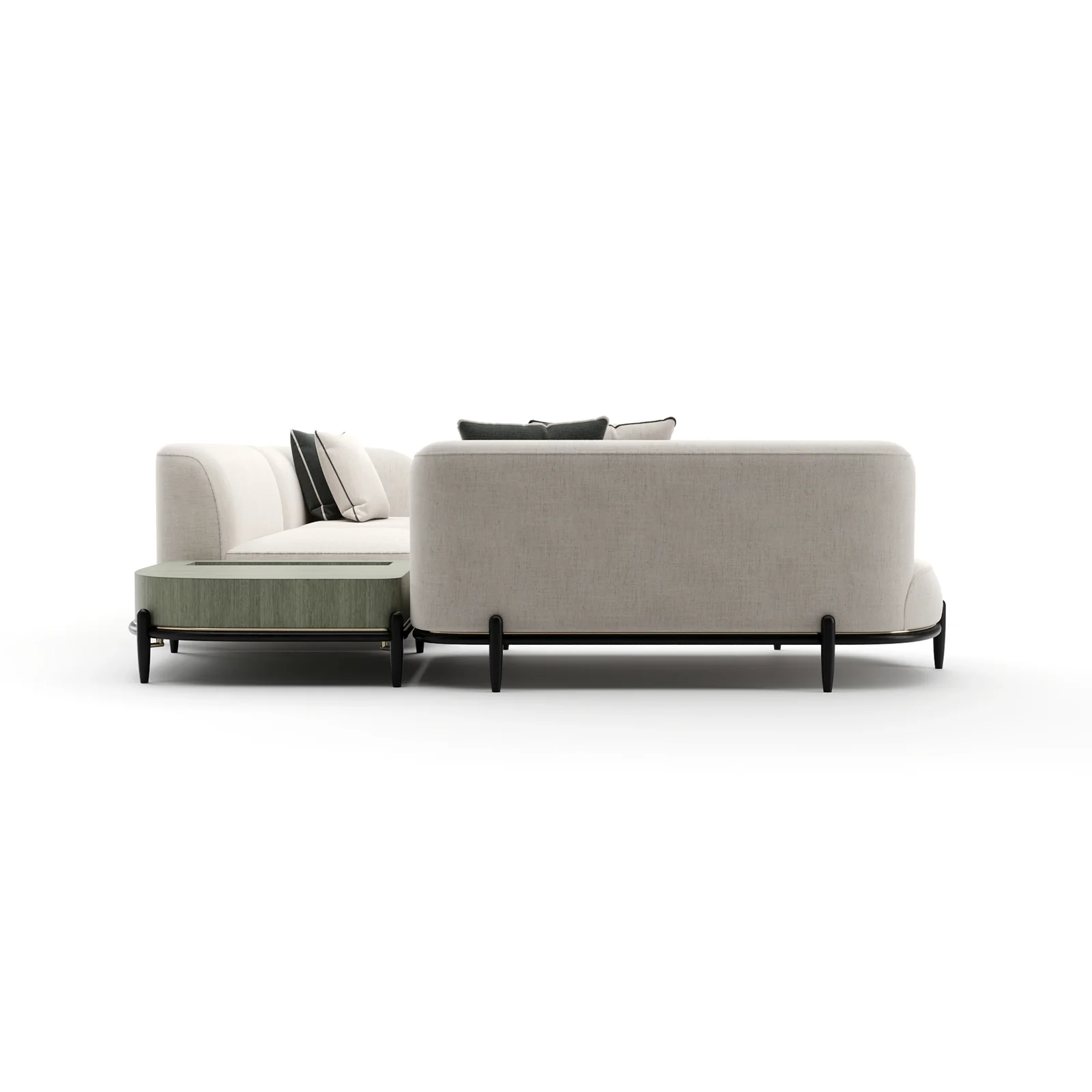 Madera Corner Laf L Sectional — view 3