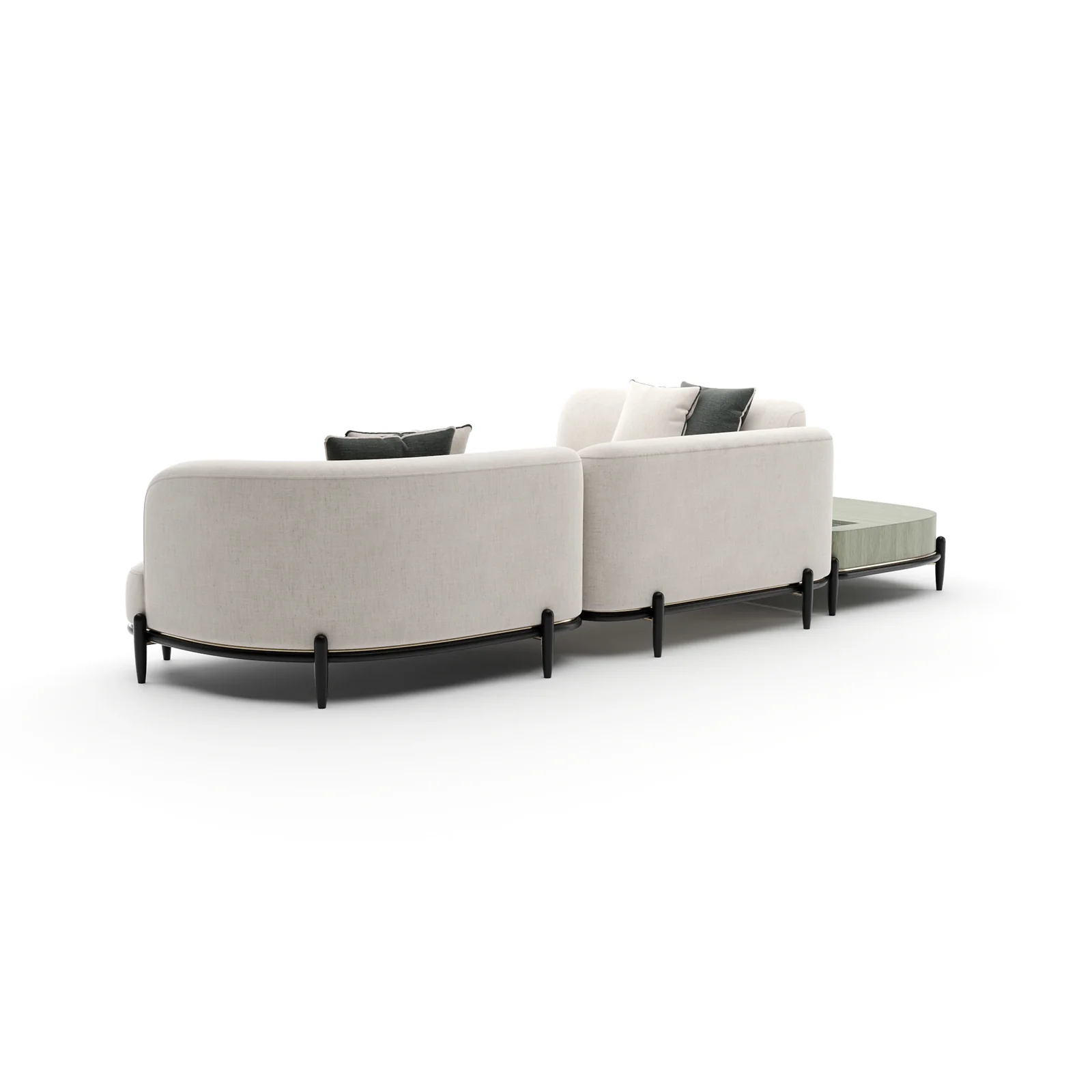 Madera Corner Laf L Sectional — view 4