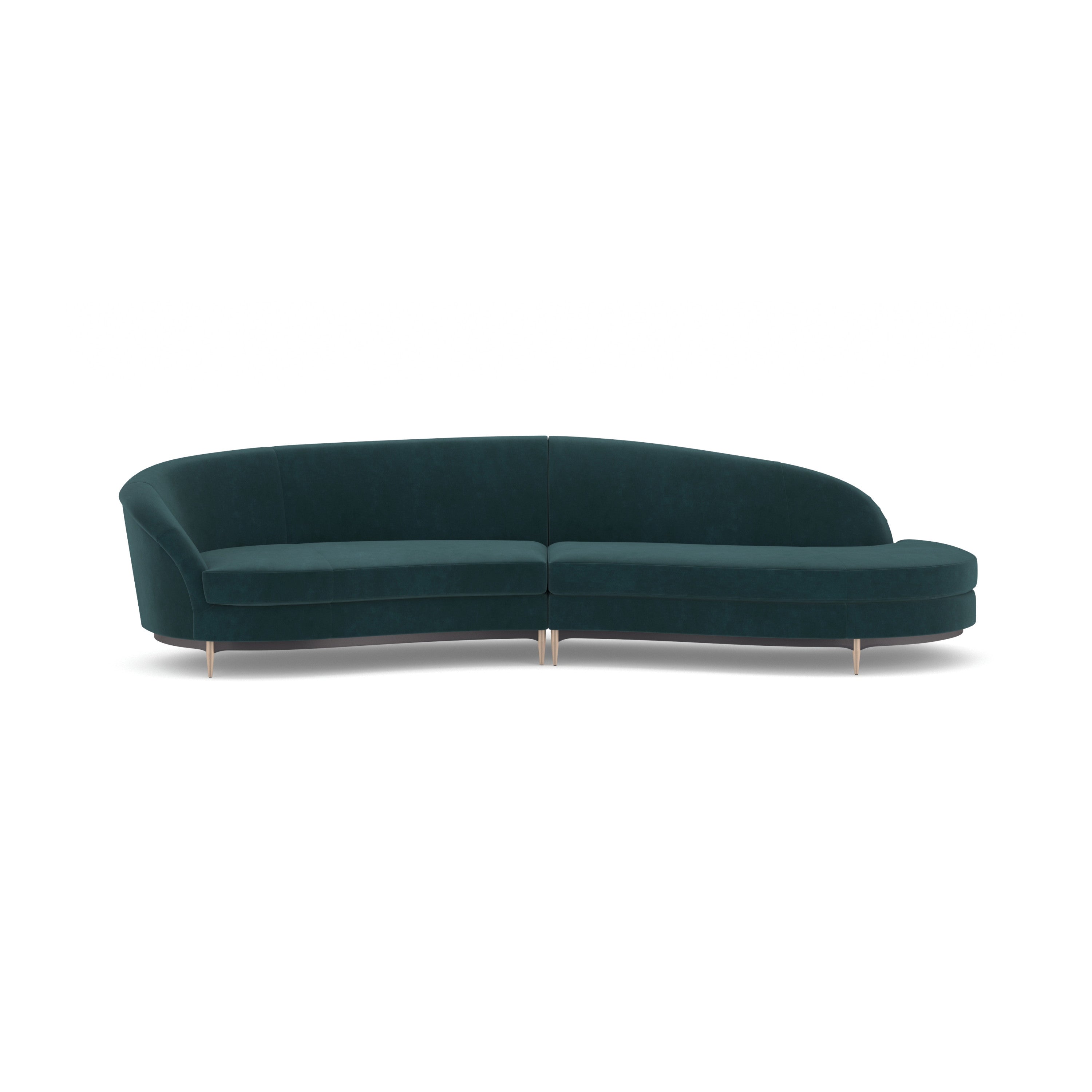 Three's Company Left Chaise Sectional