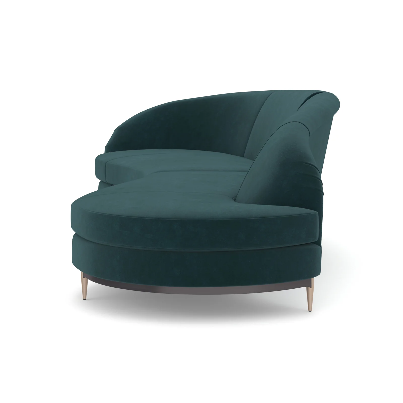 Three's Company Left Chaise Sectional — view 3
