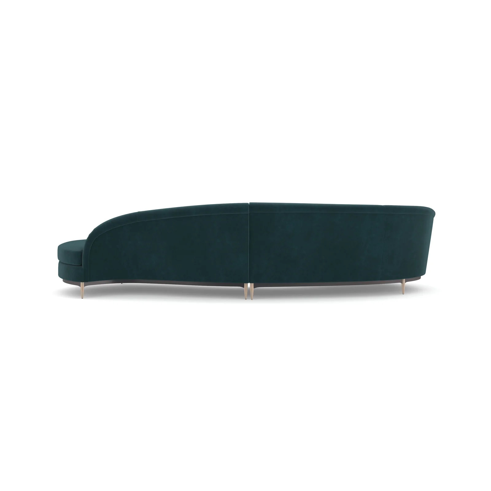 Three's Company Left Chaise Sectional — view 4