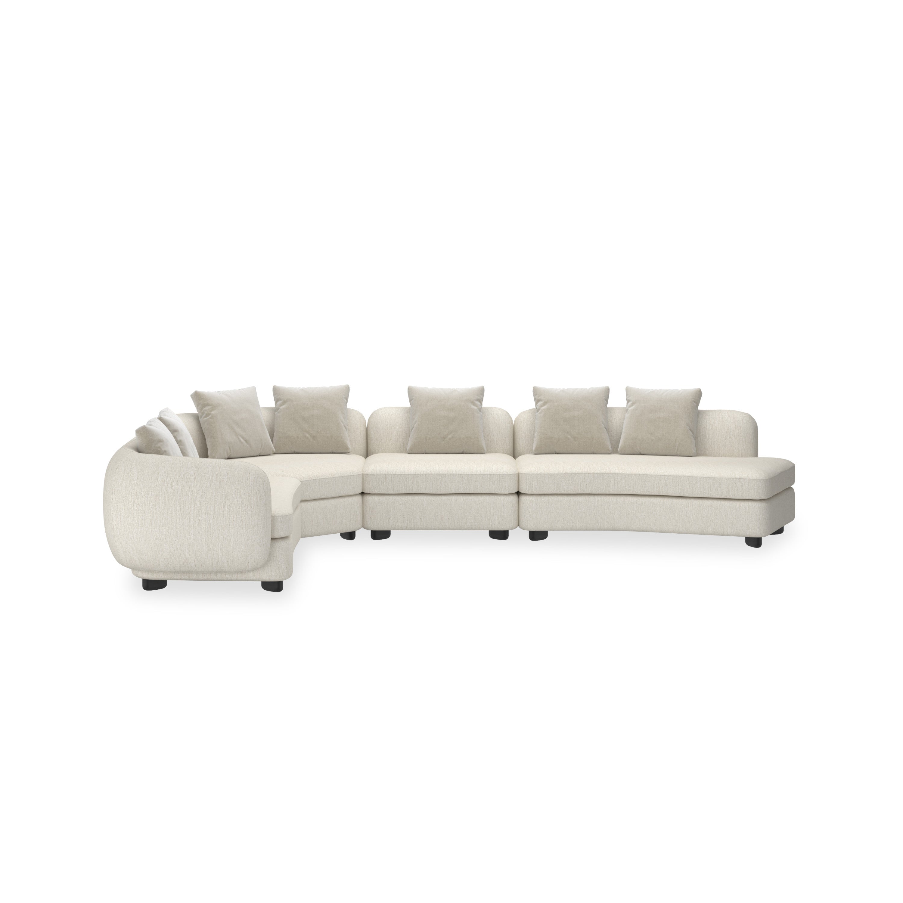 Lumi 4Pc Sectional