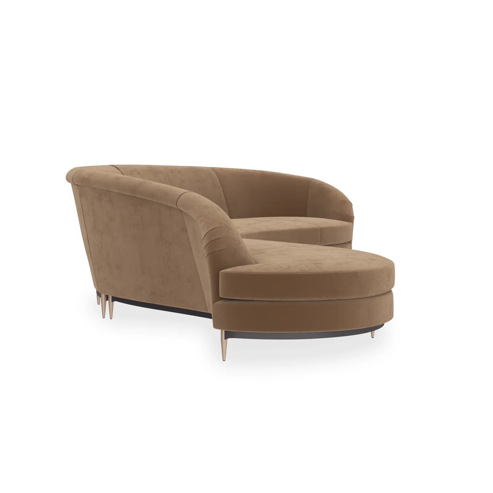 Three's Company Lf Chaise 3Pc Sec — view 3
