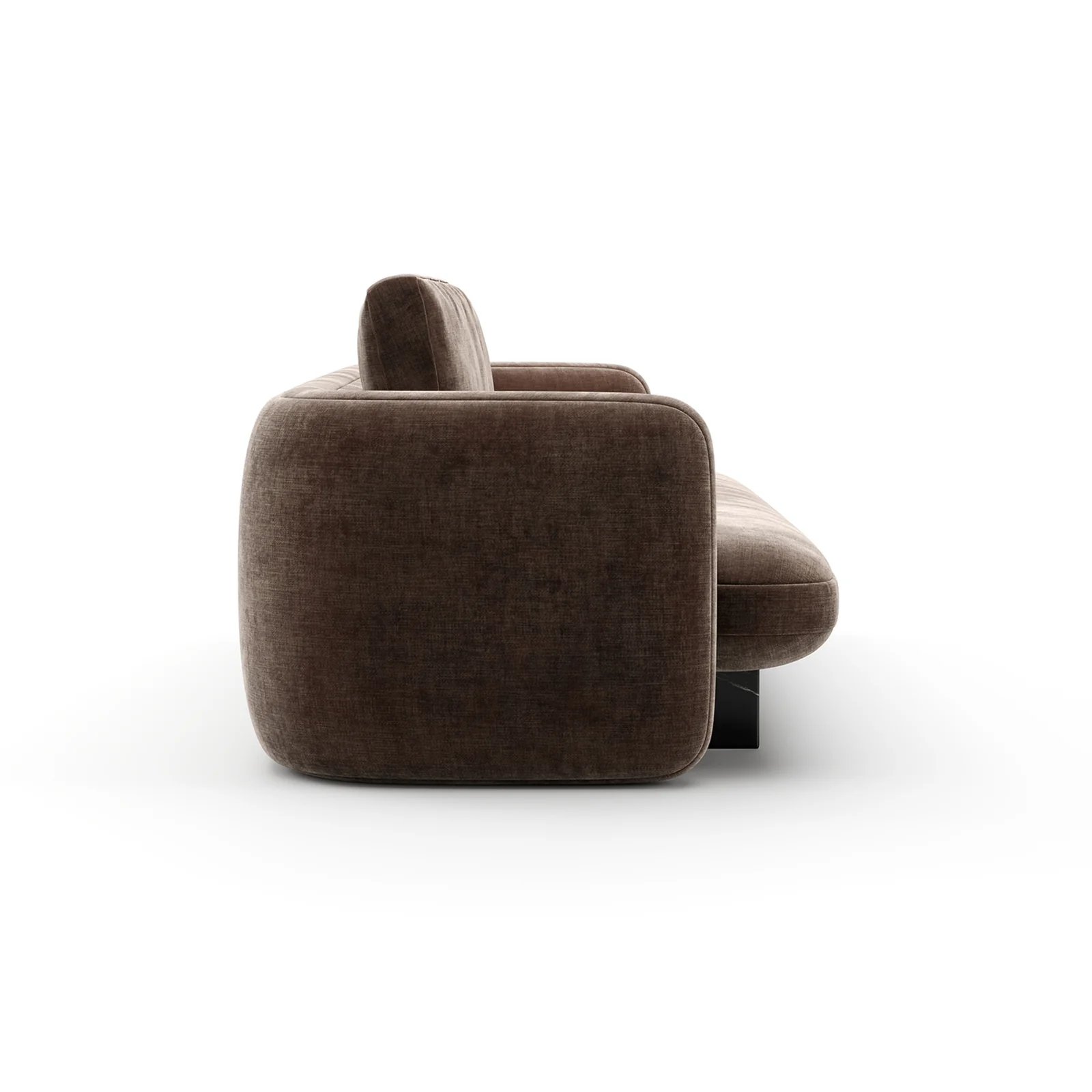 Overlap Sofa Dark Taupe — view 6