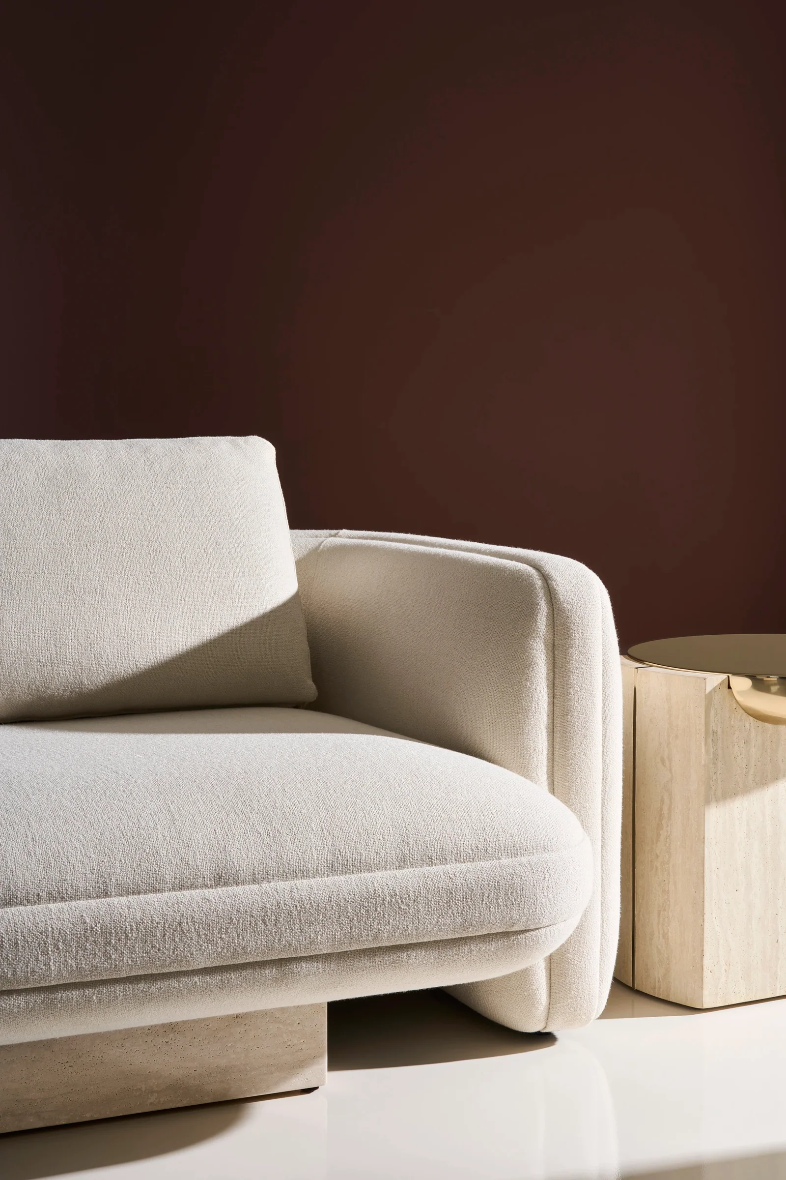 Overlap Sofa Ecru — view 3