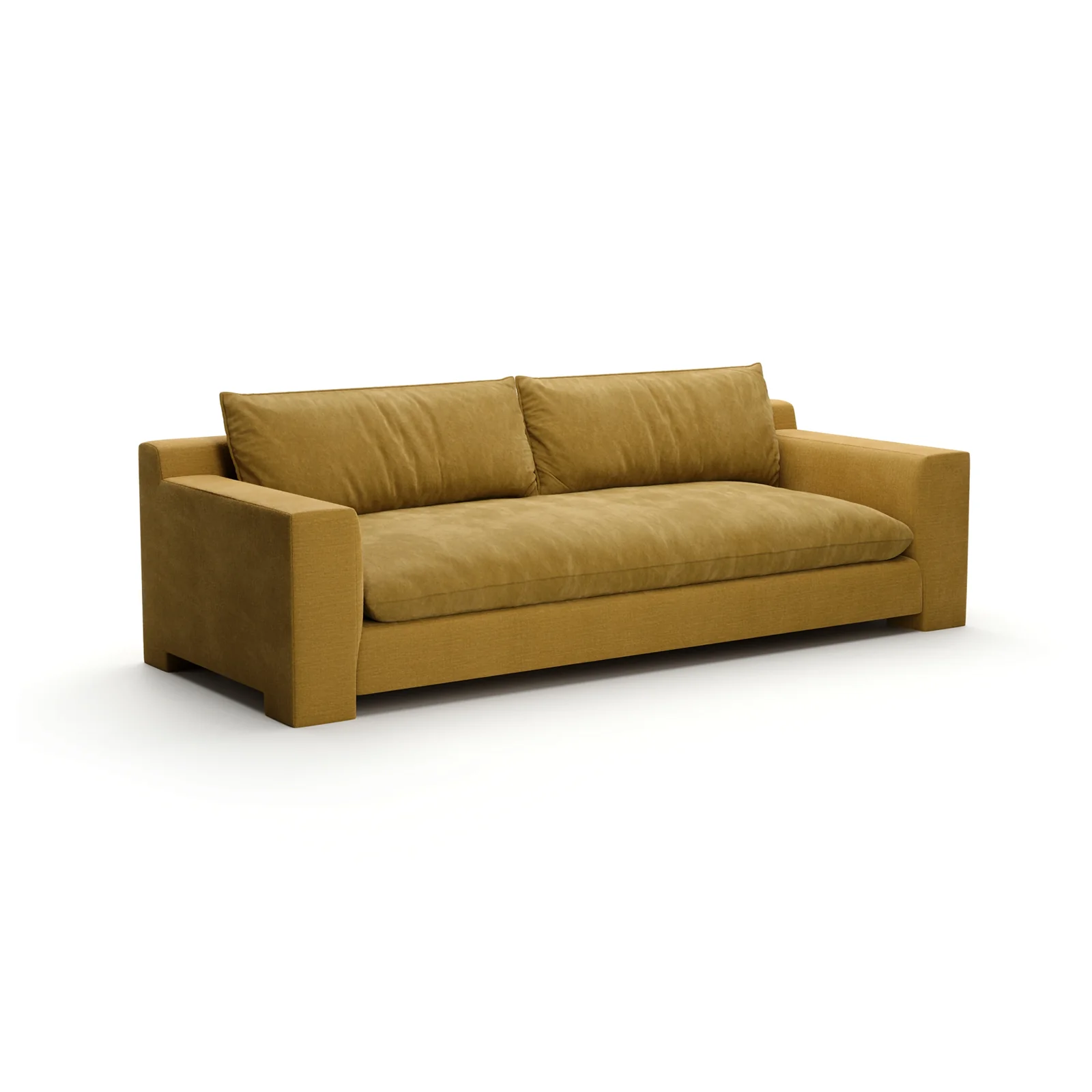 Devon 98" Sofa Camel — view 4
