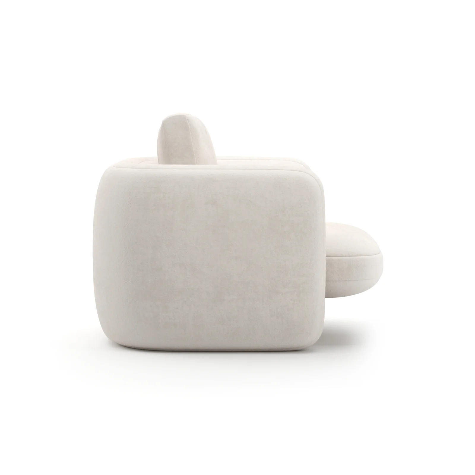 Overlap Chair Ecru — view 8