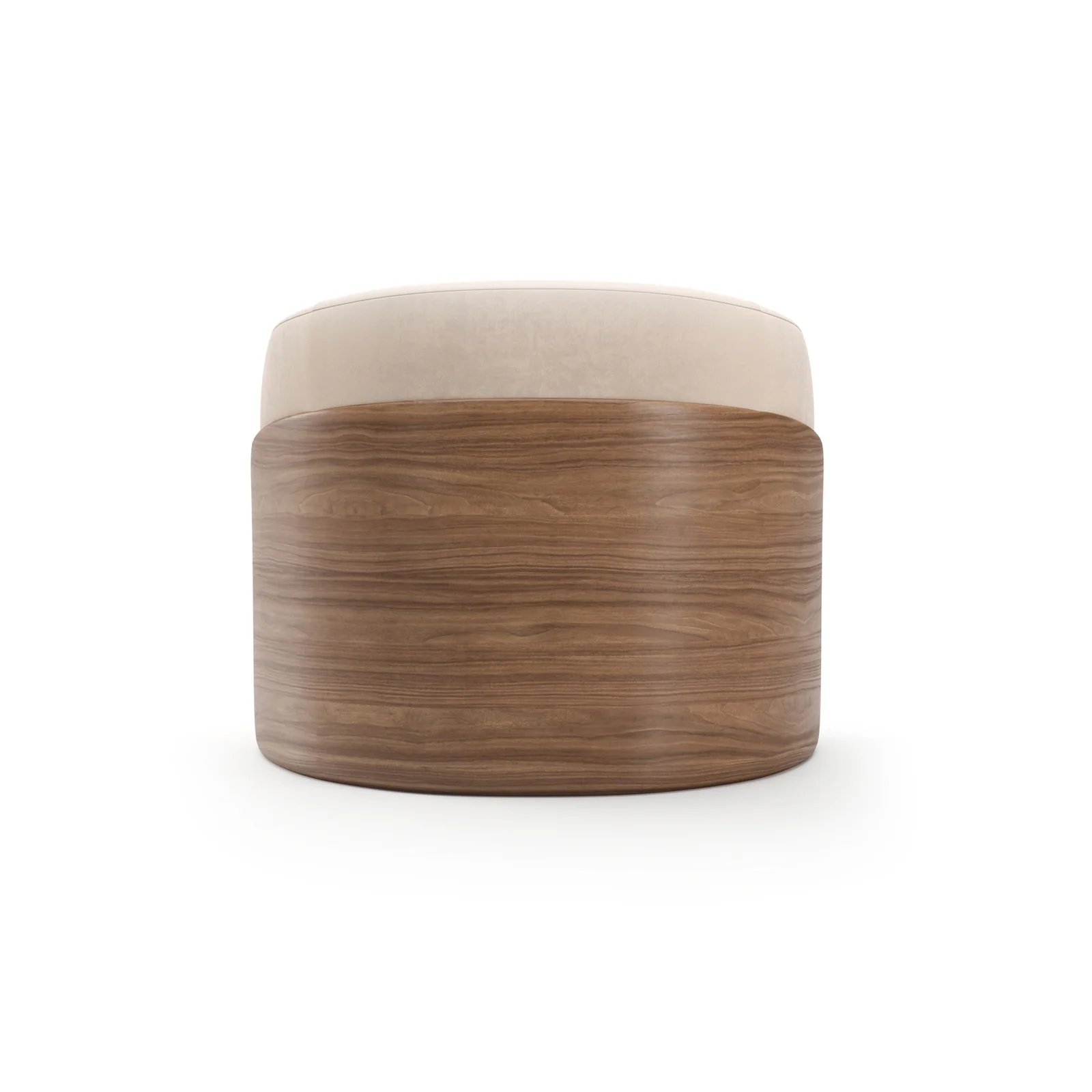 Fleur Wood Back Lounge Chair — view 6