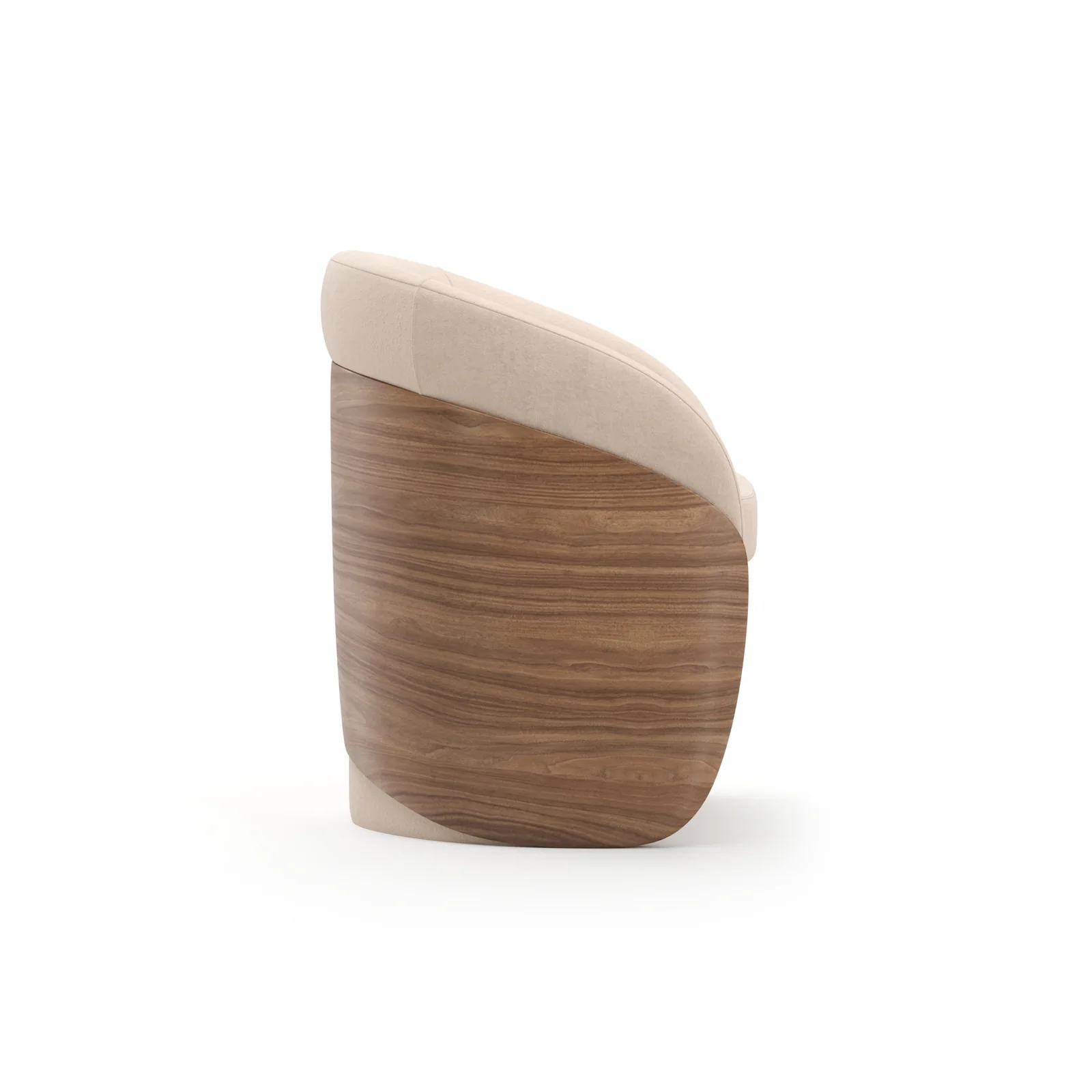 Fleur Wood Back Dining Chair — view 7
