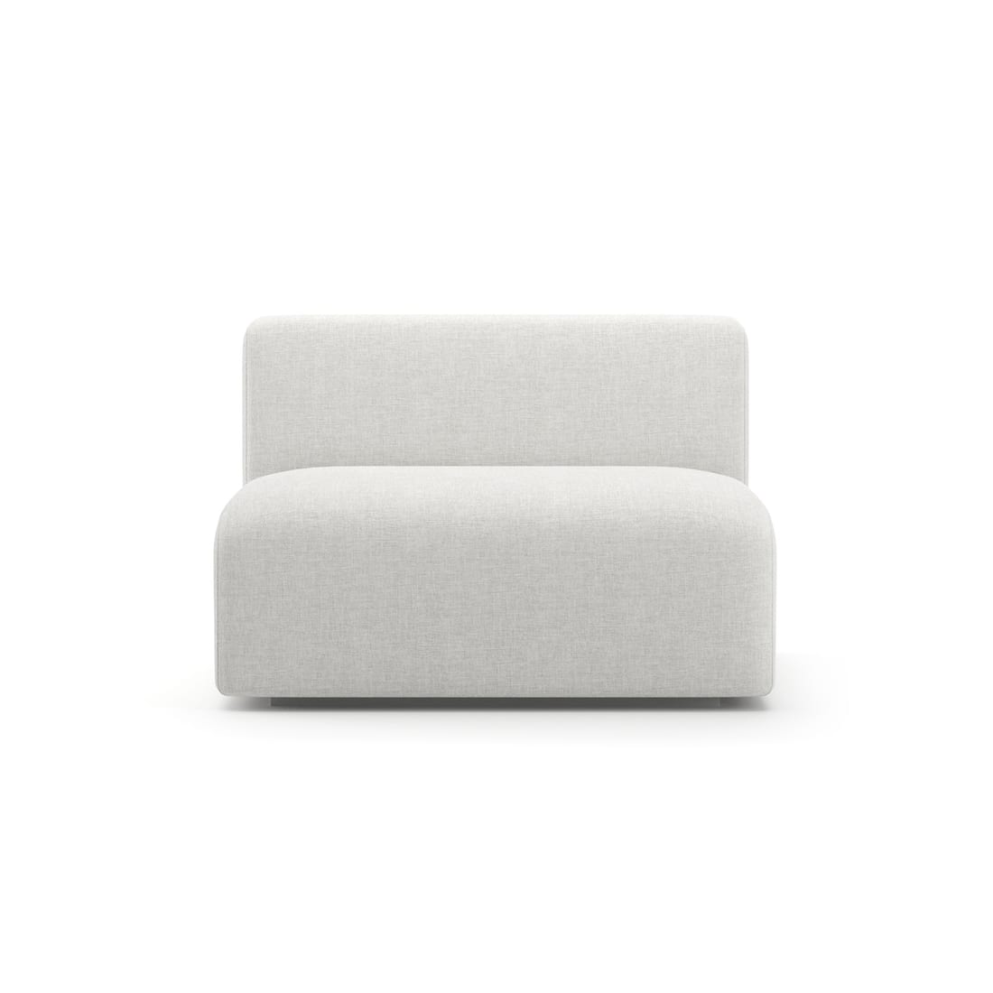 Rhythm Armless Chair Ivory