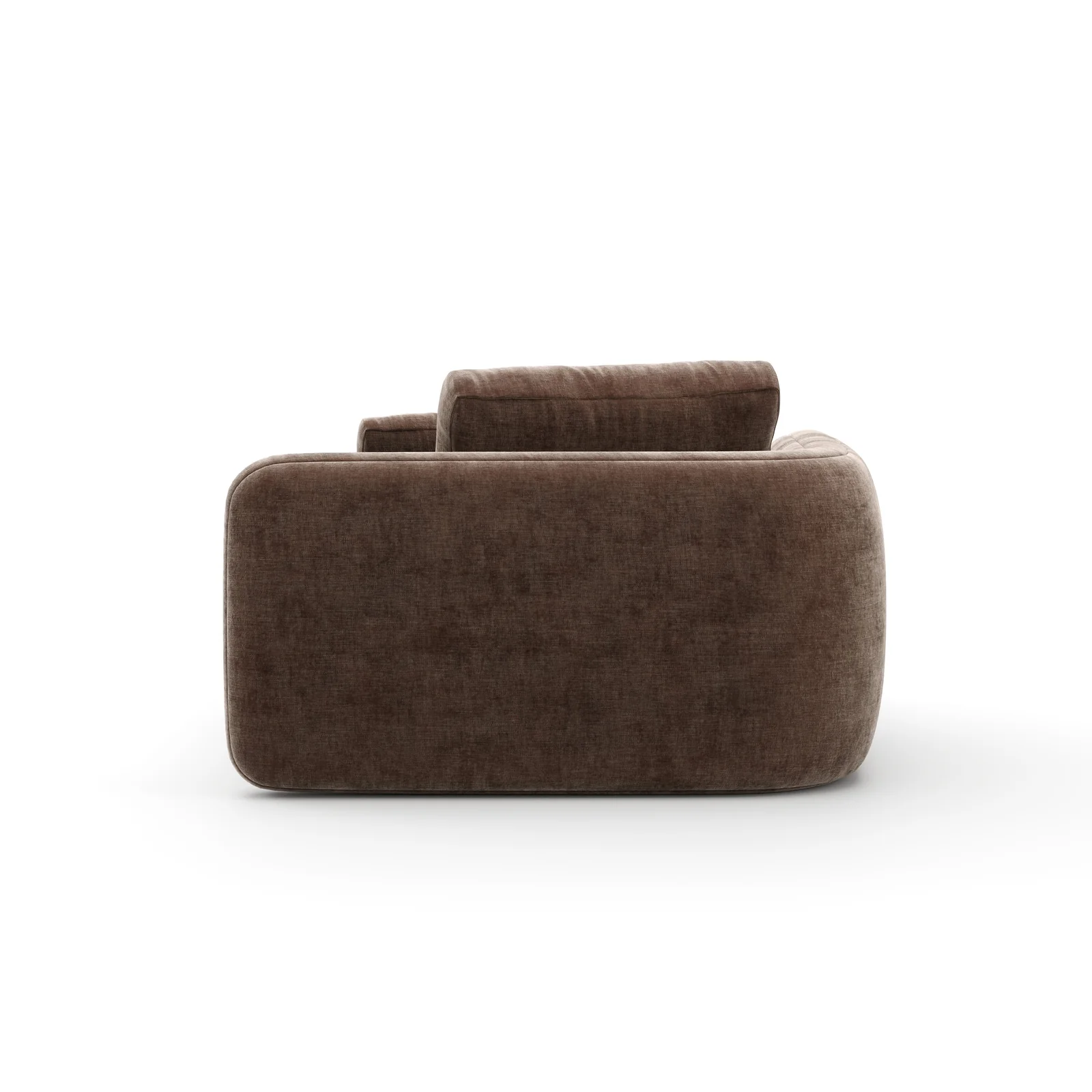 Overlap Laf Chaise Dark Taupe — view 7