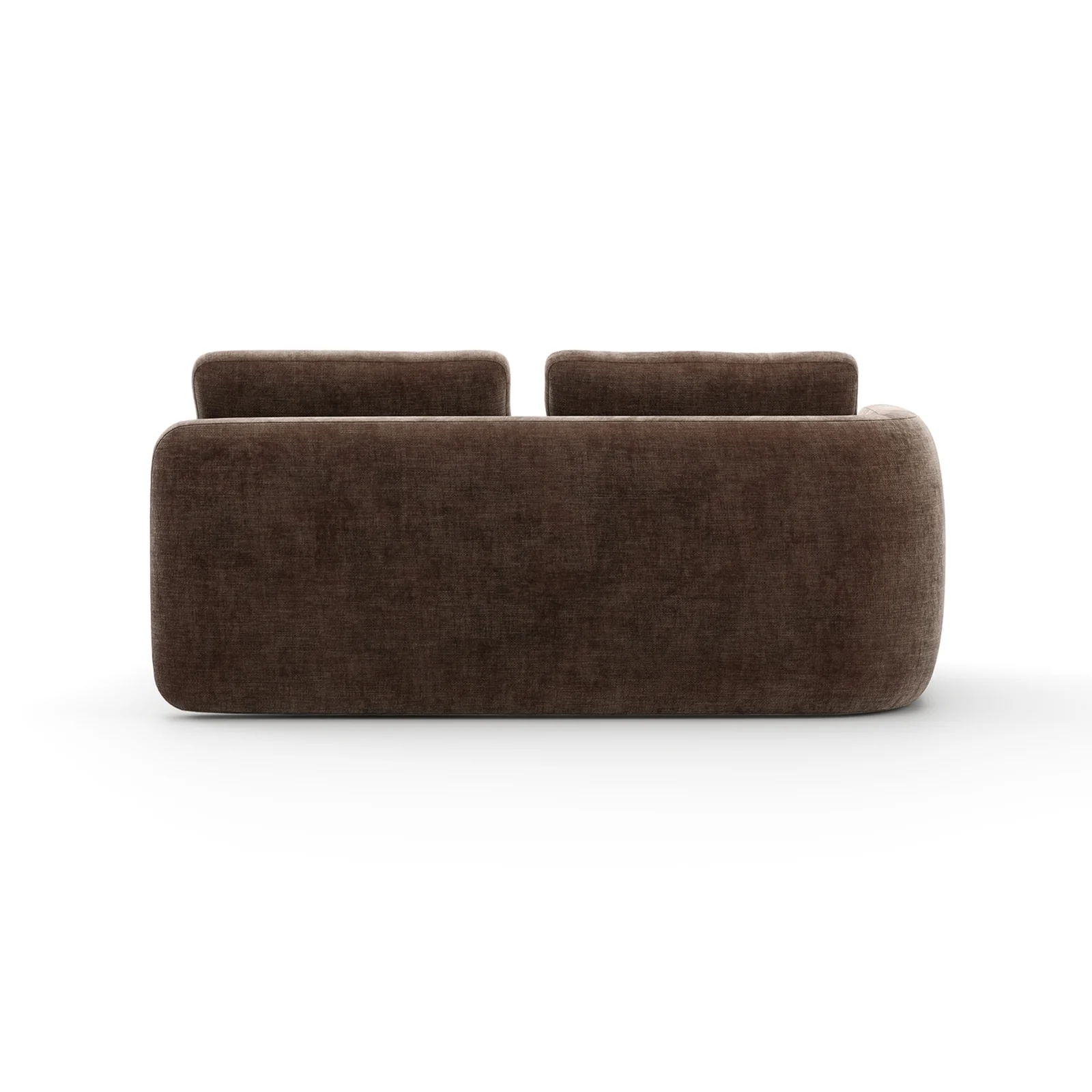 Overlap Laf Loveseat Dark Taupe — view 7