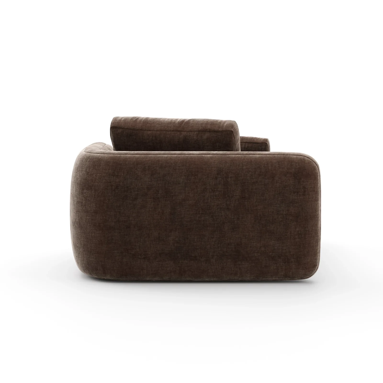 Overlap Raf Chaise Dark Taupe — view 7