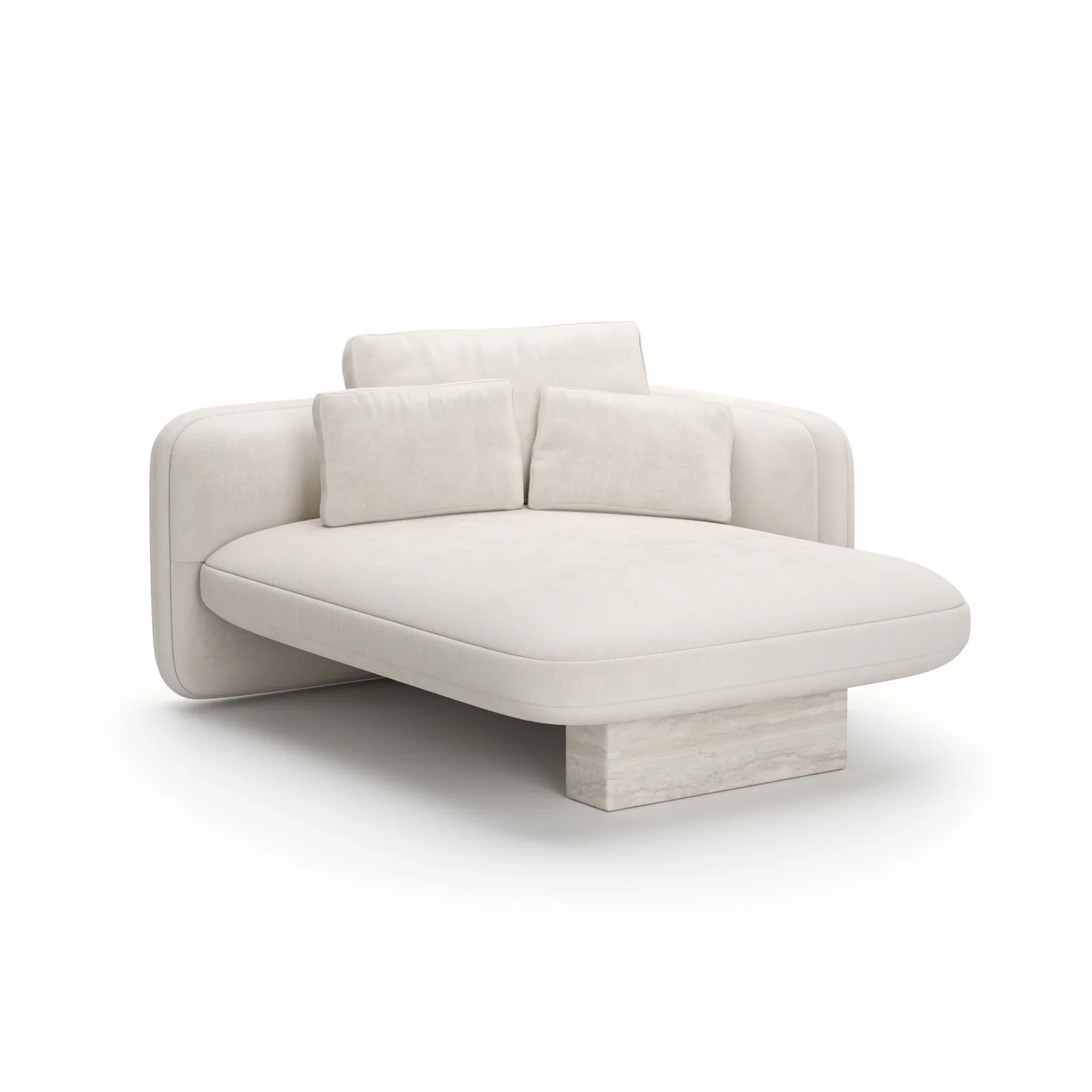 Overlap Raf Chaise Ecru — view 2