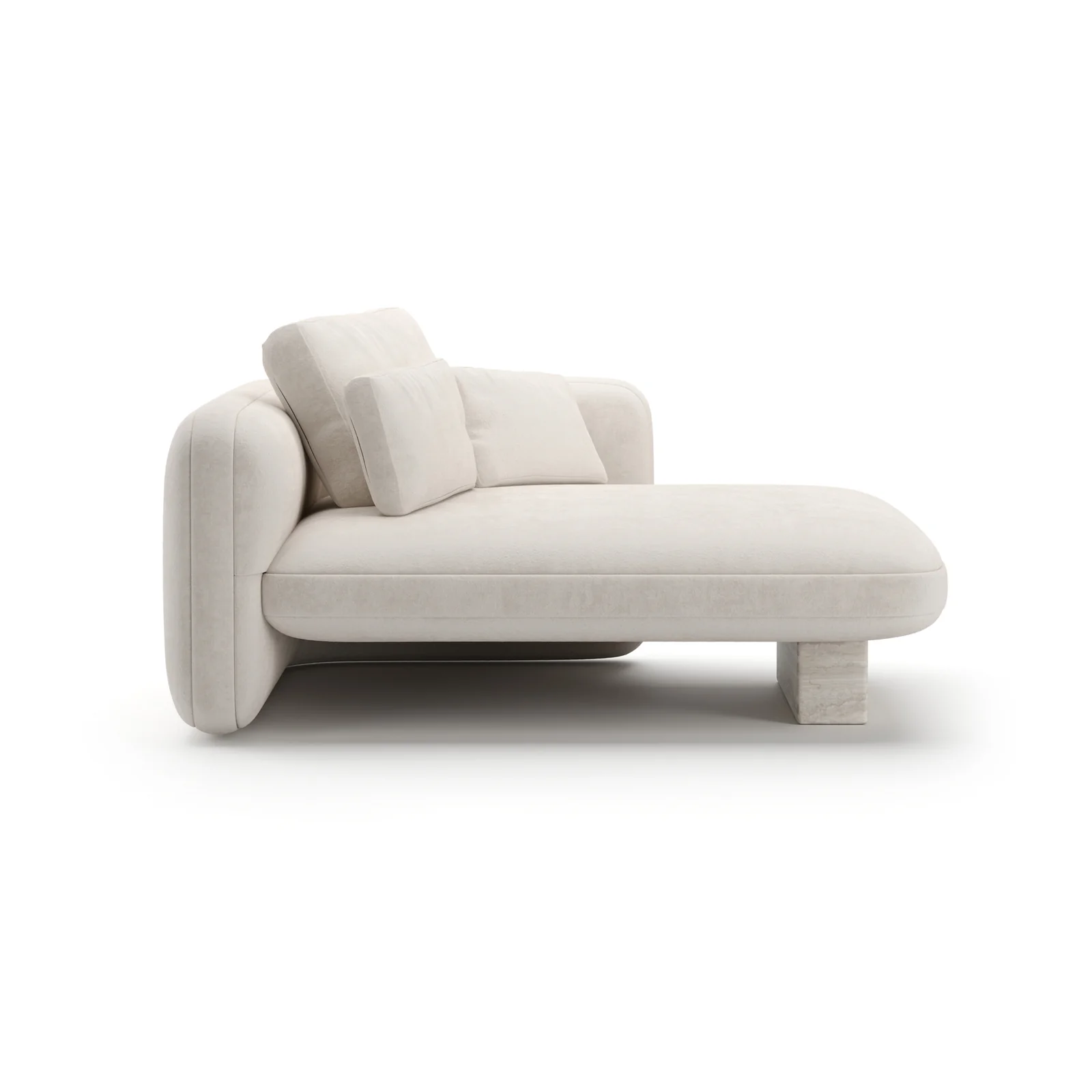 Overlap Raf Chaise Ecru — view 3