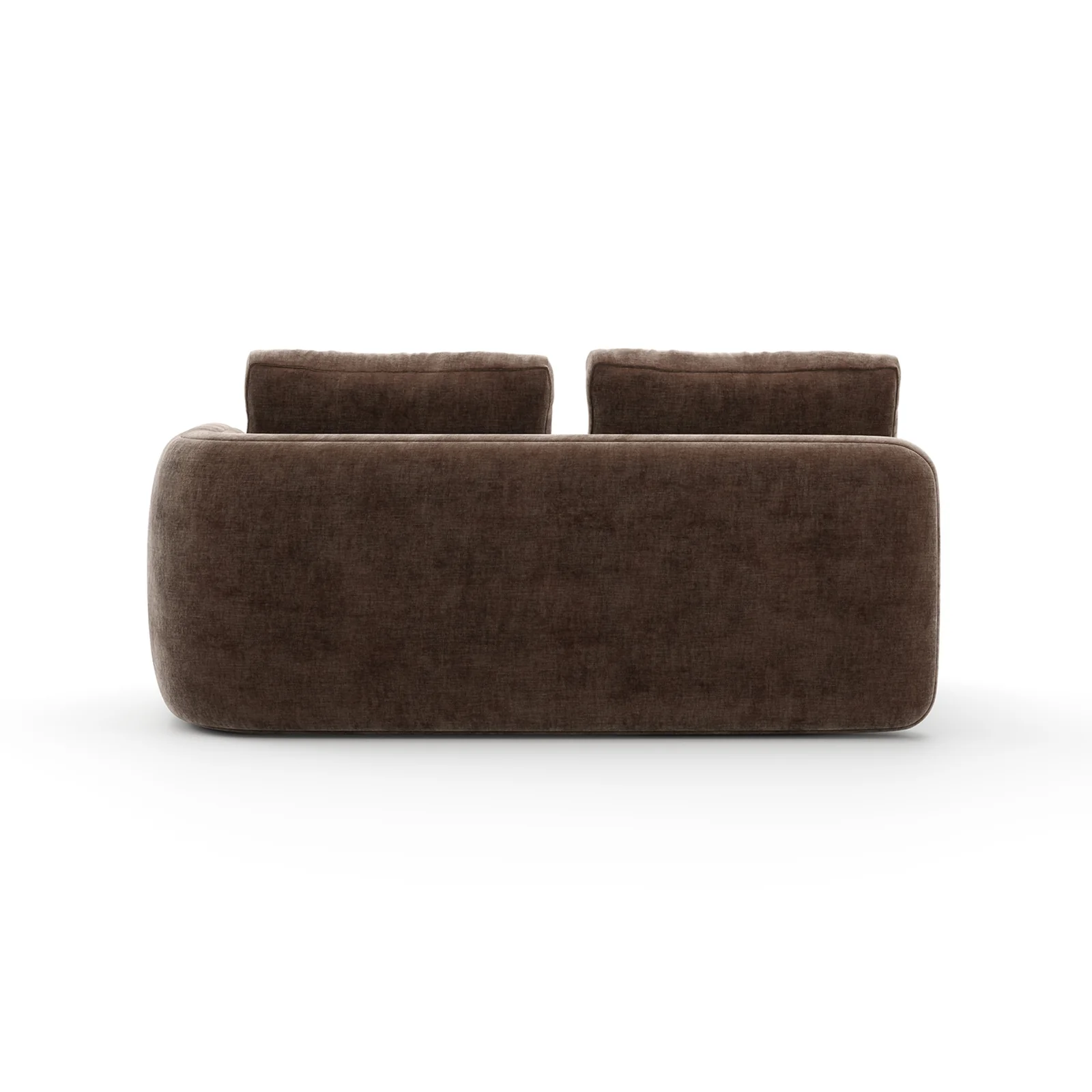 Overlap Raf Loveseat Dark Taupe — view 6
