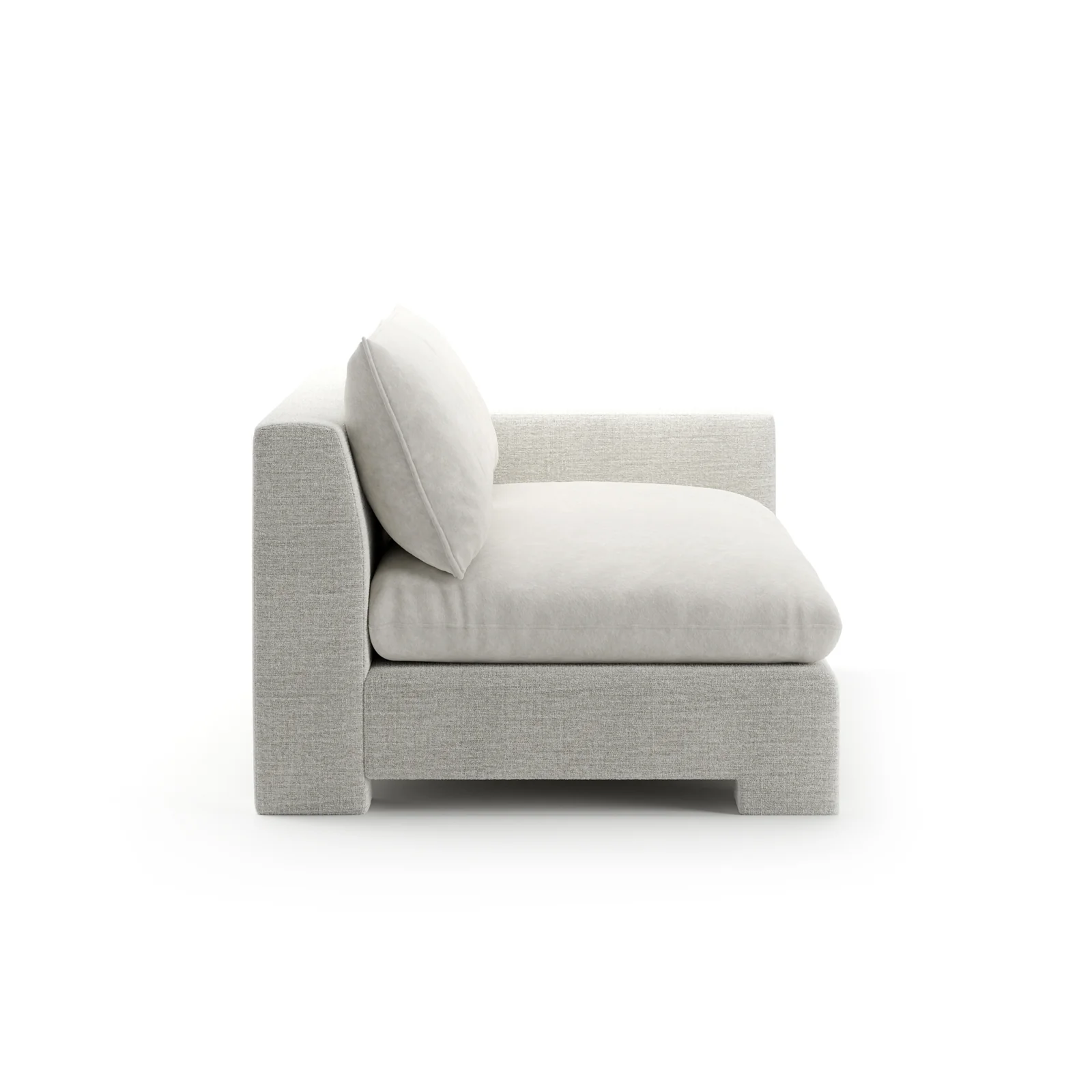 Devon Raf Loveseat Ivory — view 5