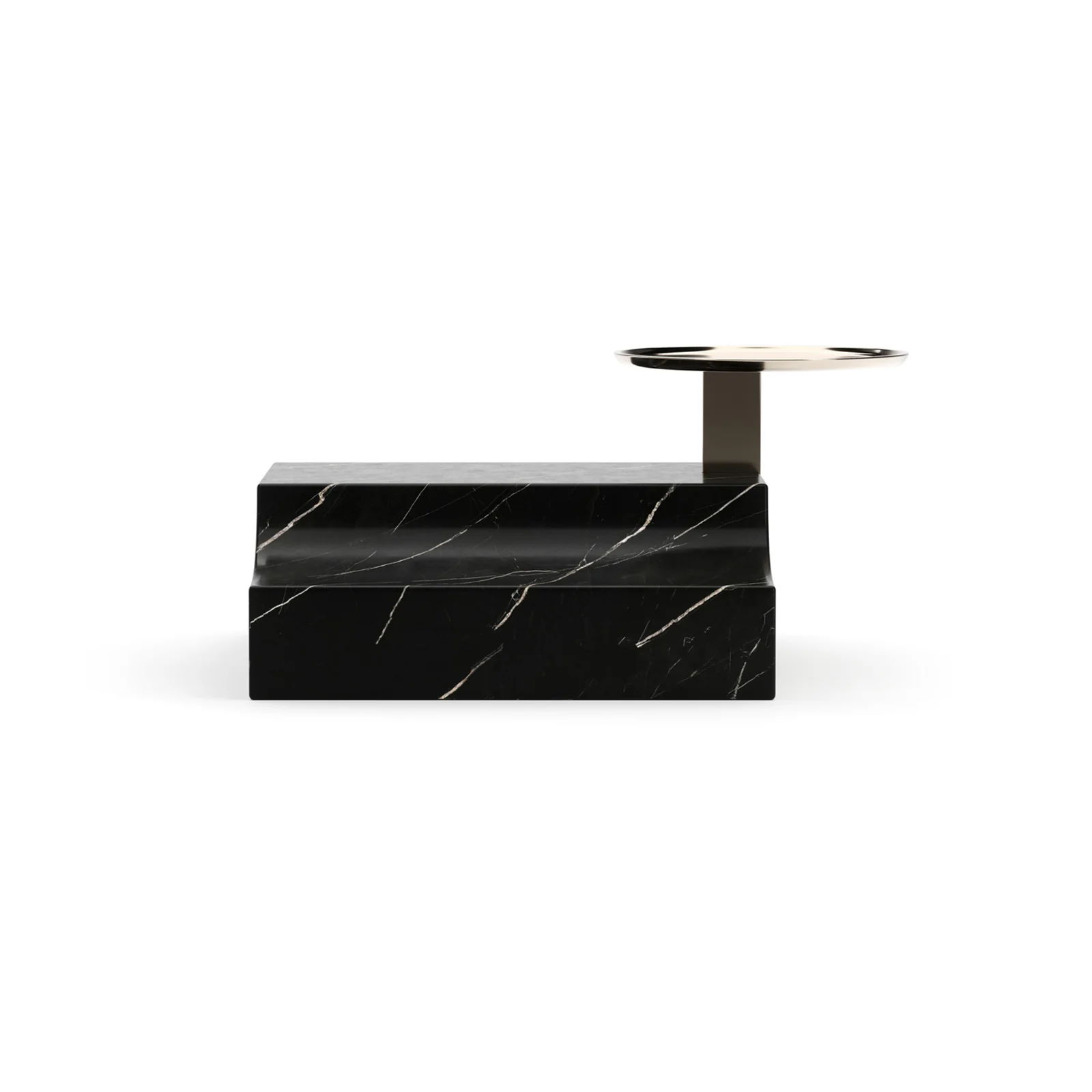 Overlap Rectangle Wedge Base Dark — view 4