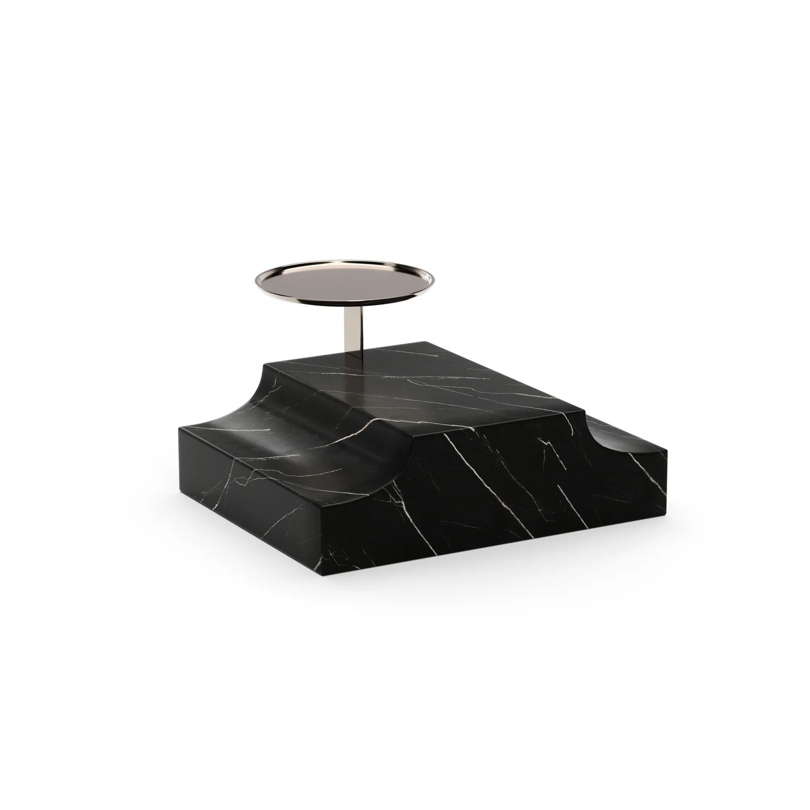 Overlap Rectangle Wedge Base Dark — view 5