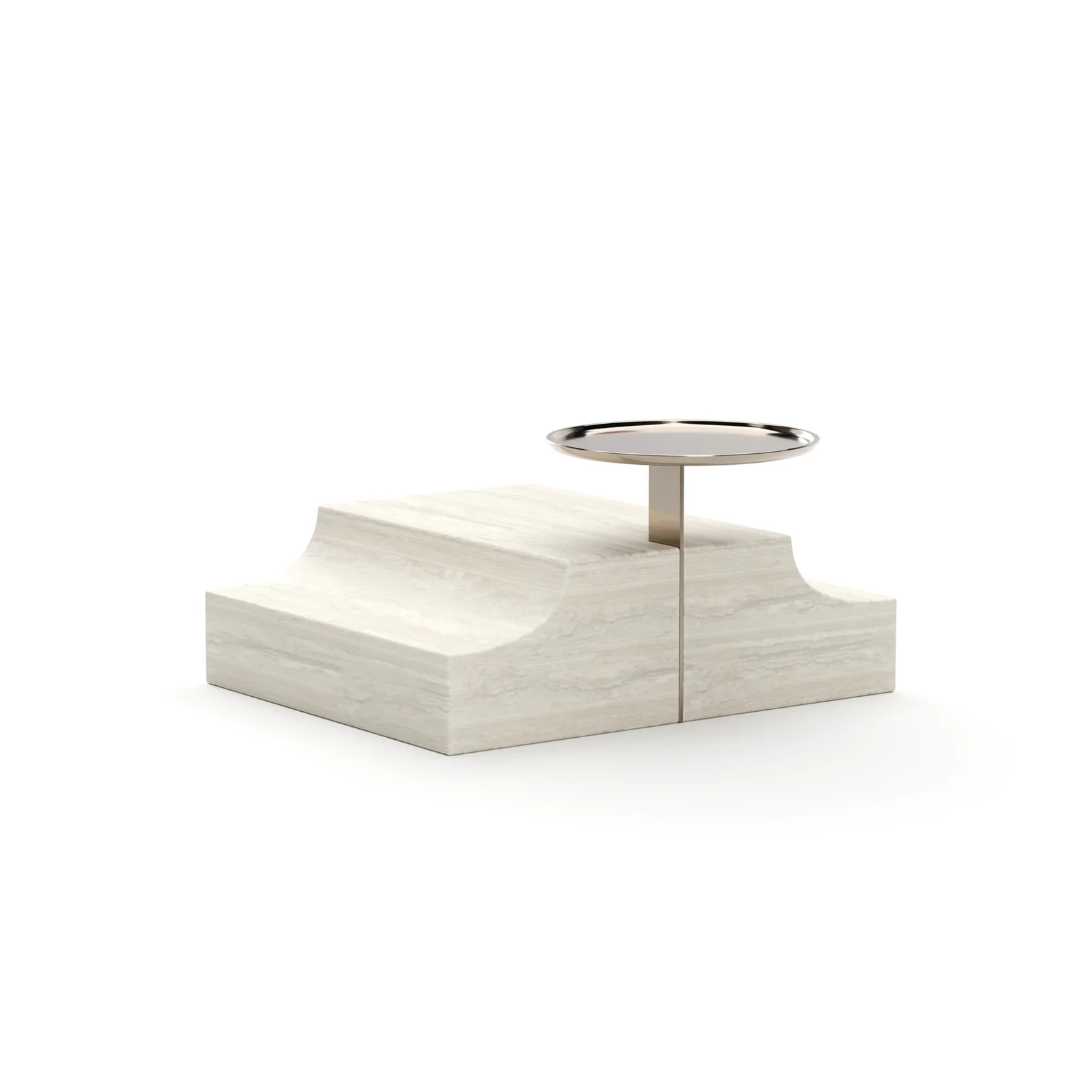 Overlap Rectangle Wedge Base Light — view 2