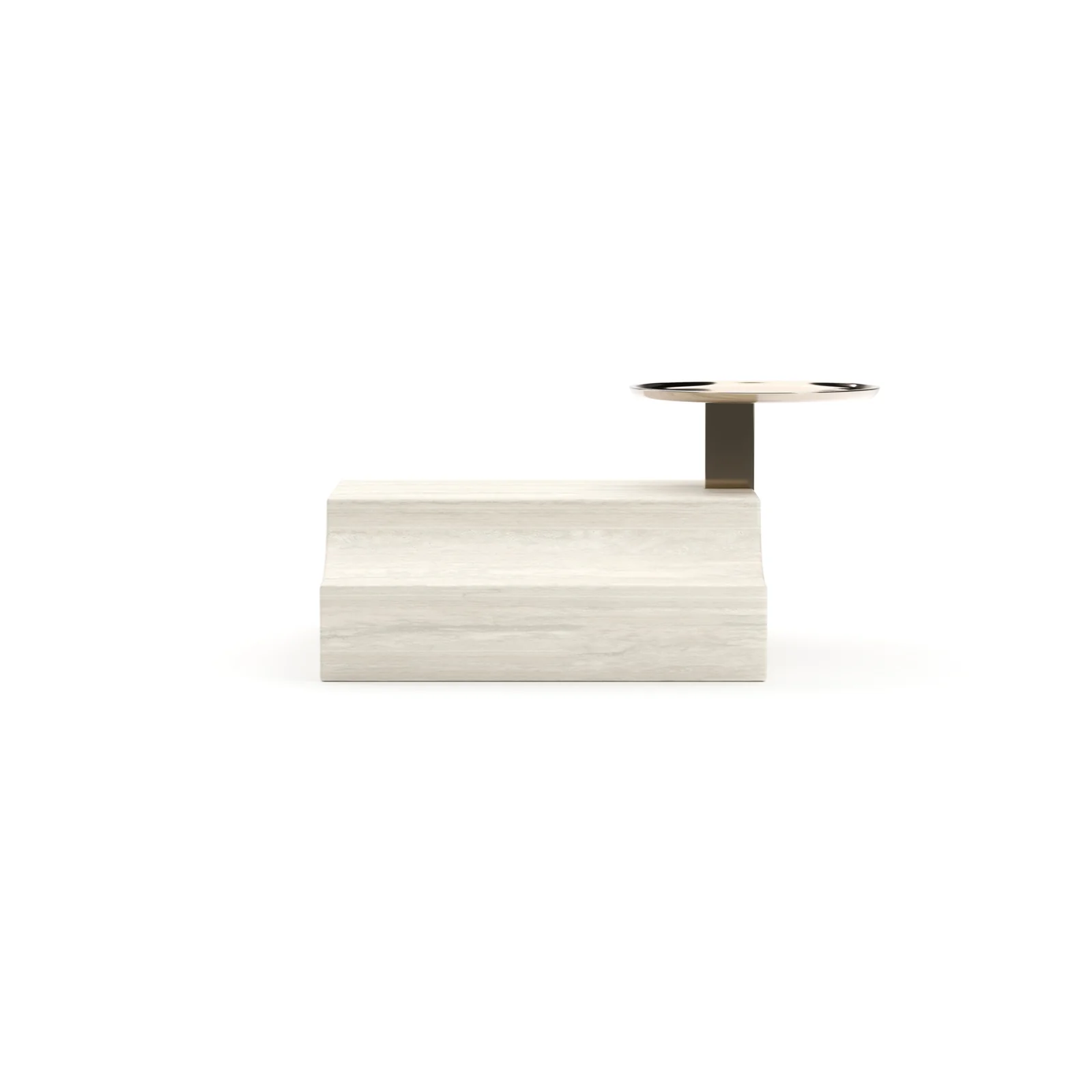 Overlap Rectangle Wedge Base Light — view 3