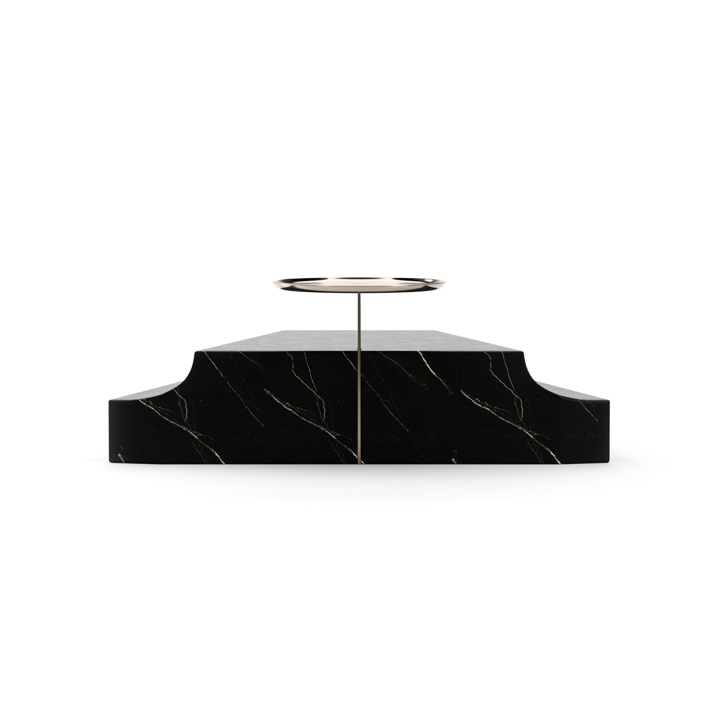 Overlap Triangular Wedge Base Dark