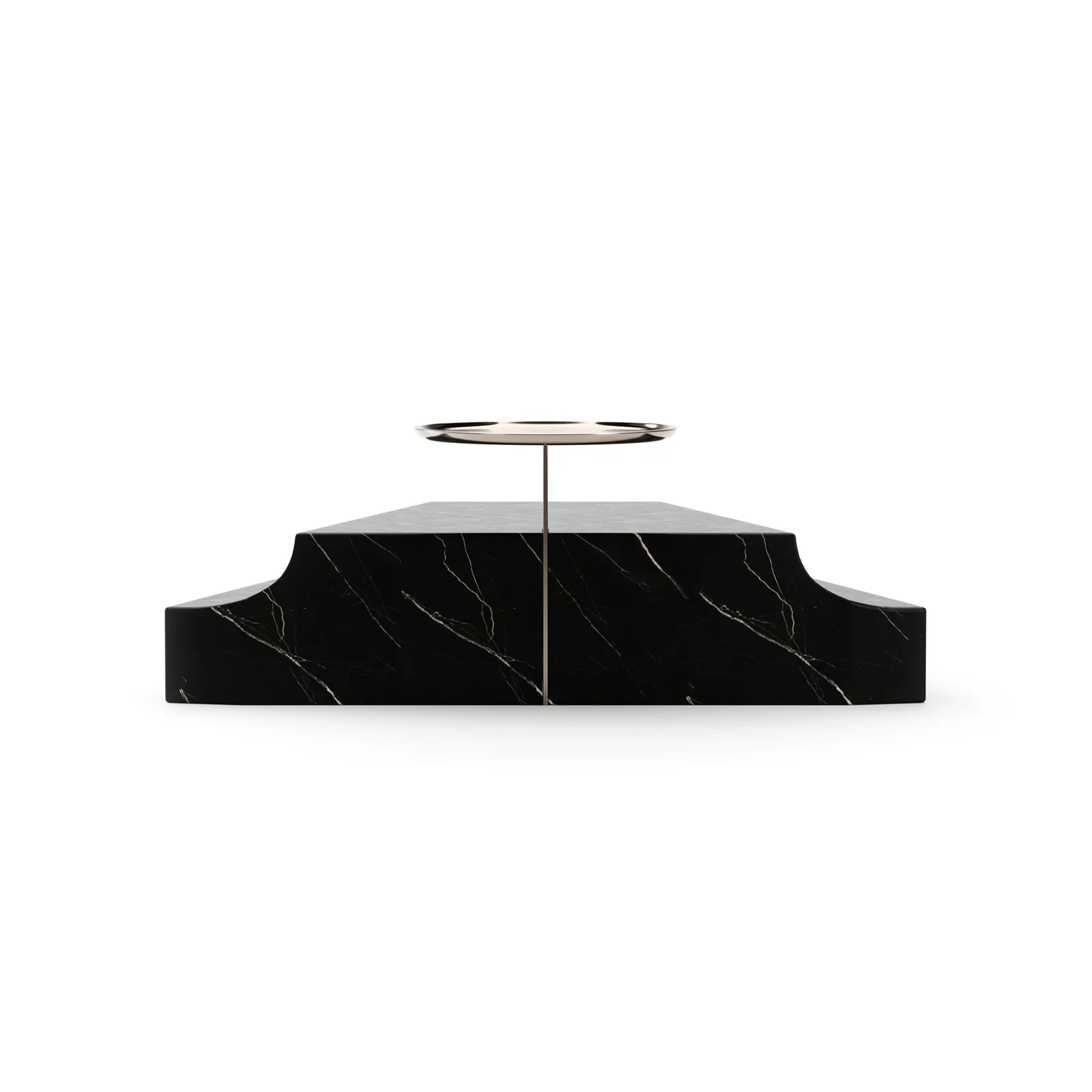 Overlap Triangular Wedge Base Dark