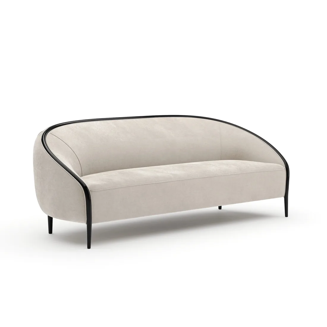 Petit 90" Small Sofa - Ivory