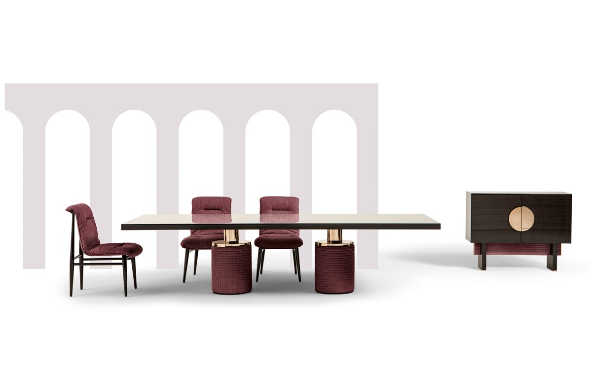 Charlie Dining Table in a room setting