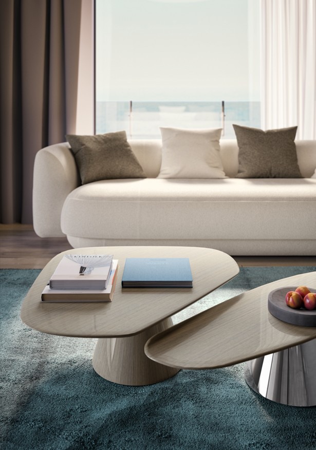 Chelsea / Tribeca Coffee Tables in a room setting