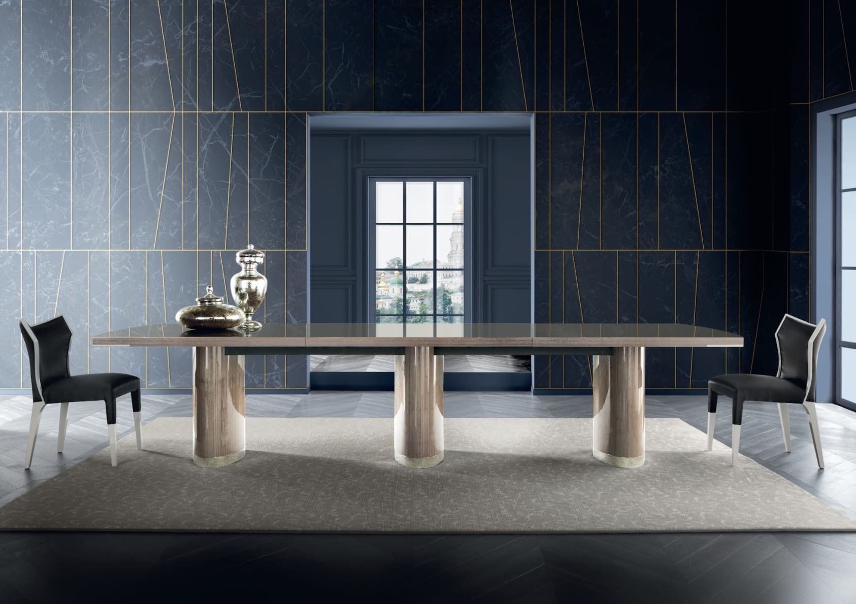 Grande Dining Table in a room setting