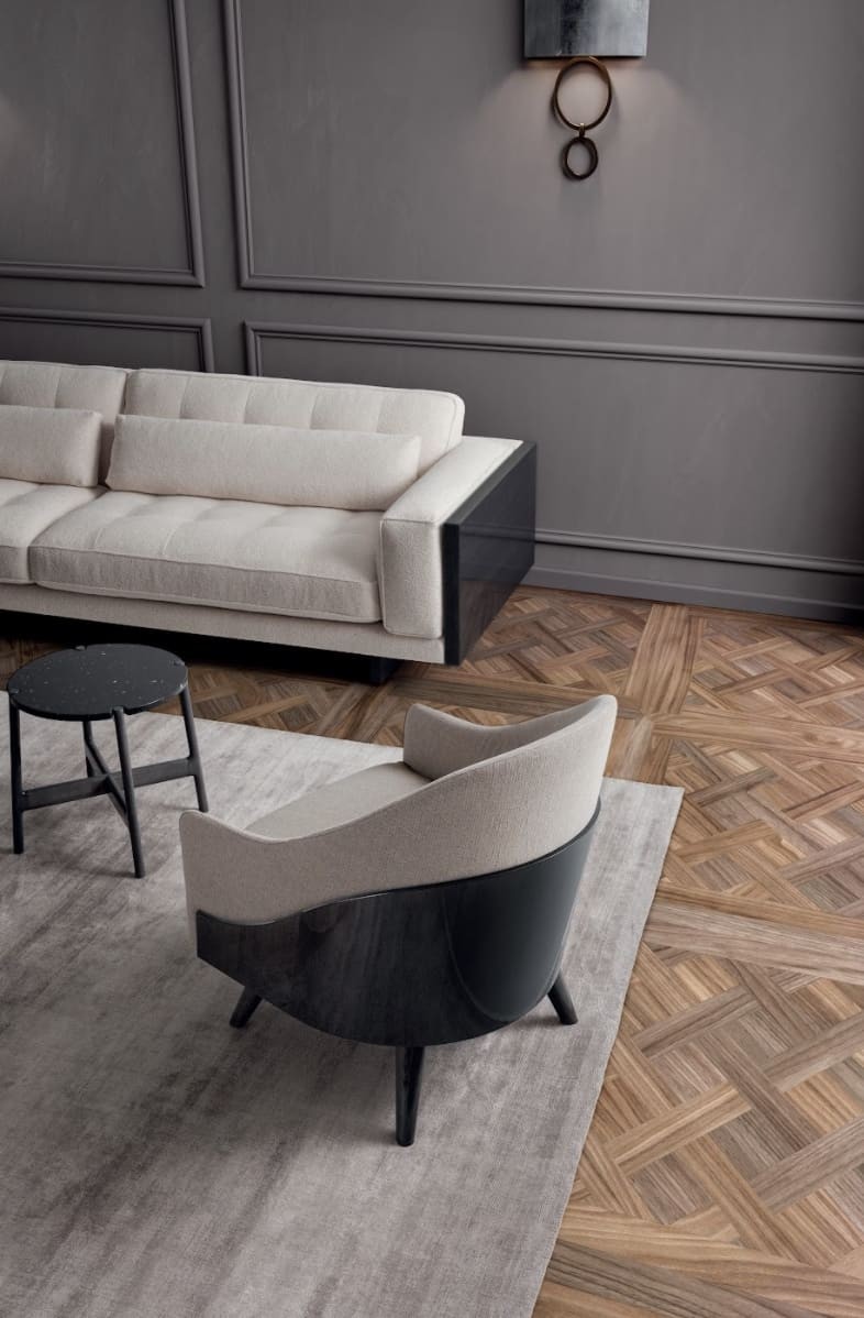 Shell Lounge Chair in a room setting