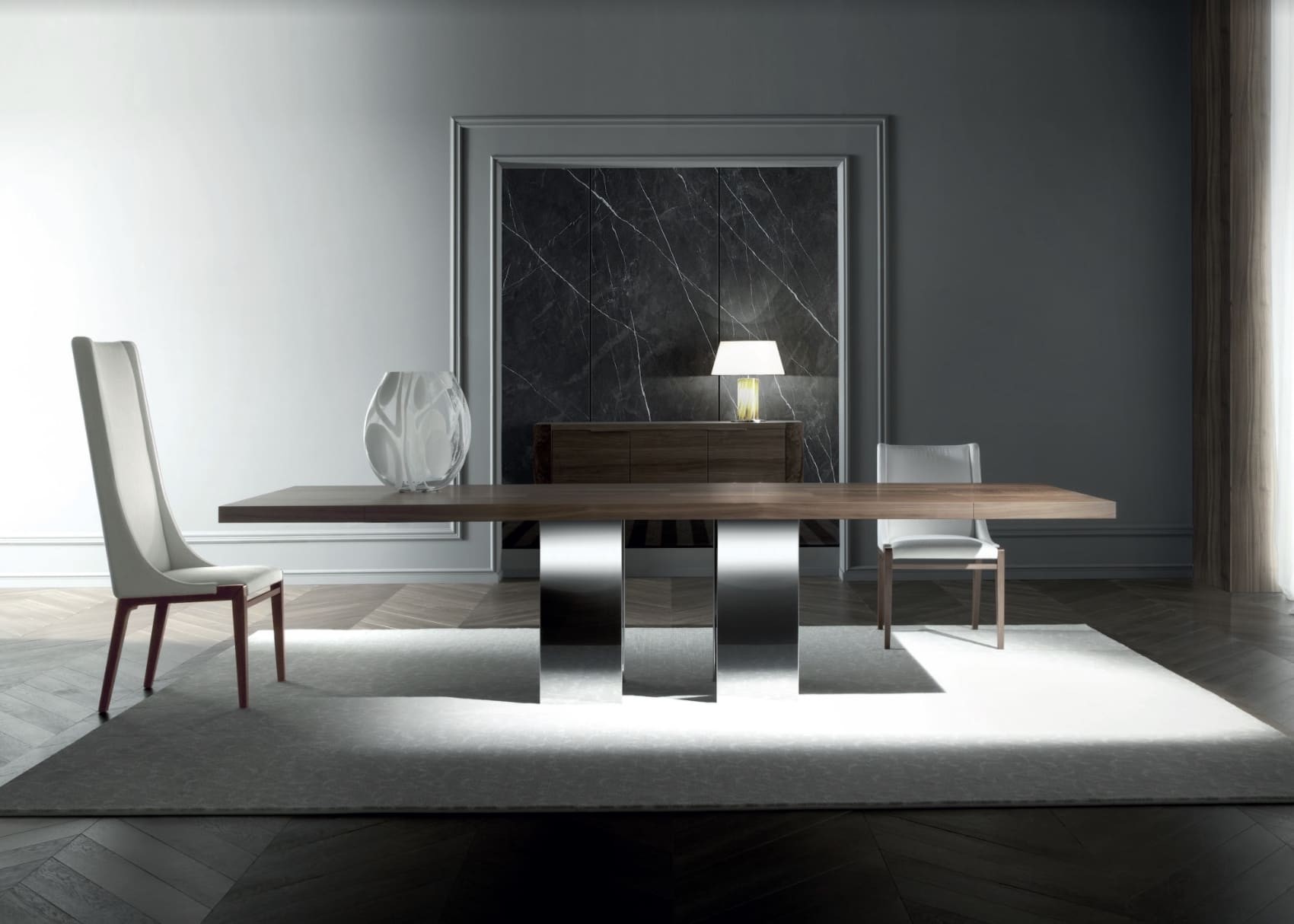 Soho Dining Table in a room setting