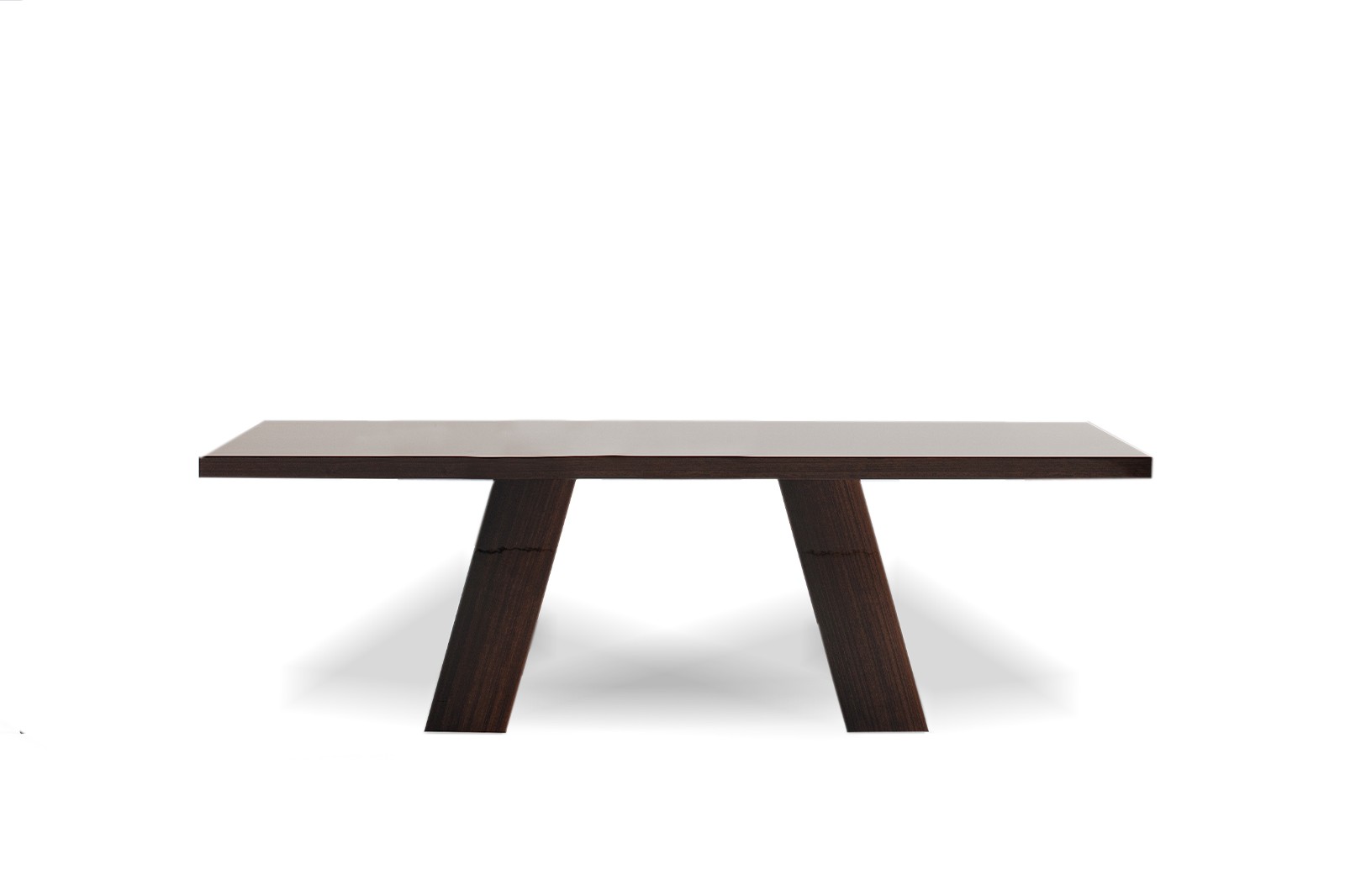 Solid Dining Table in a room setting