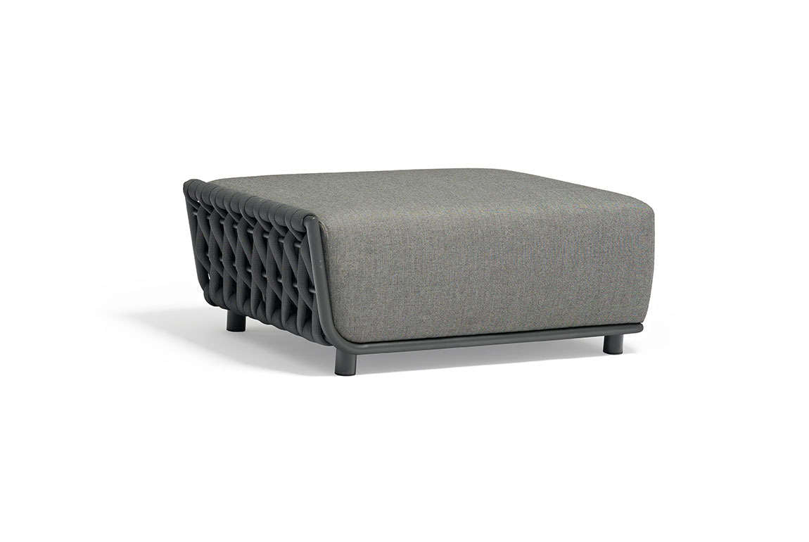 Couture Jardin HUG ottoman — Anthracite official product photo