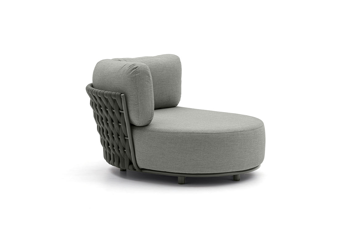 Couture Jardin HUG right hand curved chair official product photo