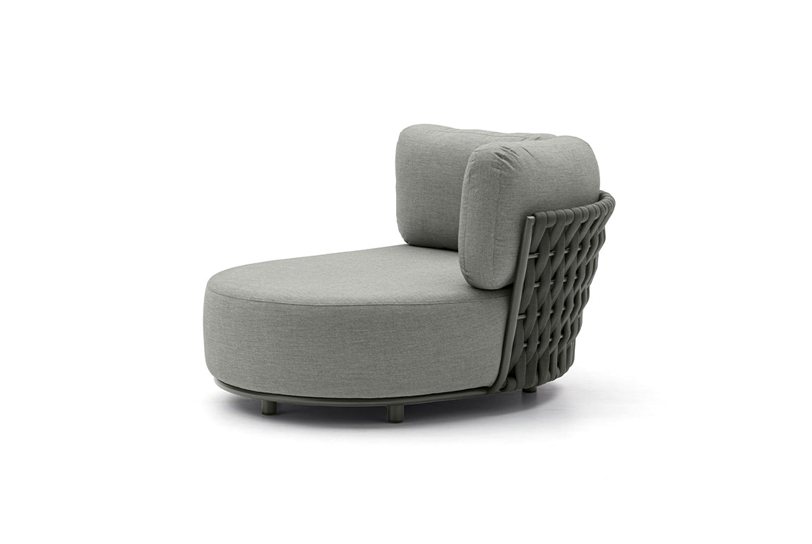 Couture Jardin HUG left hand curved chair official product photo